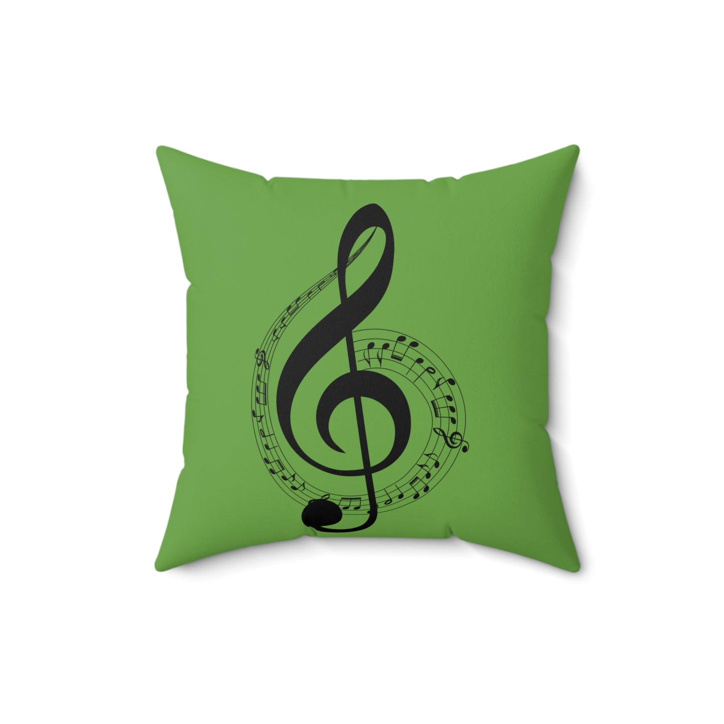 Musical Notes throw Pillow