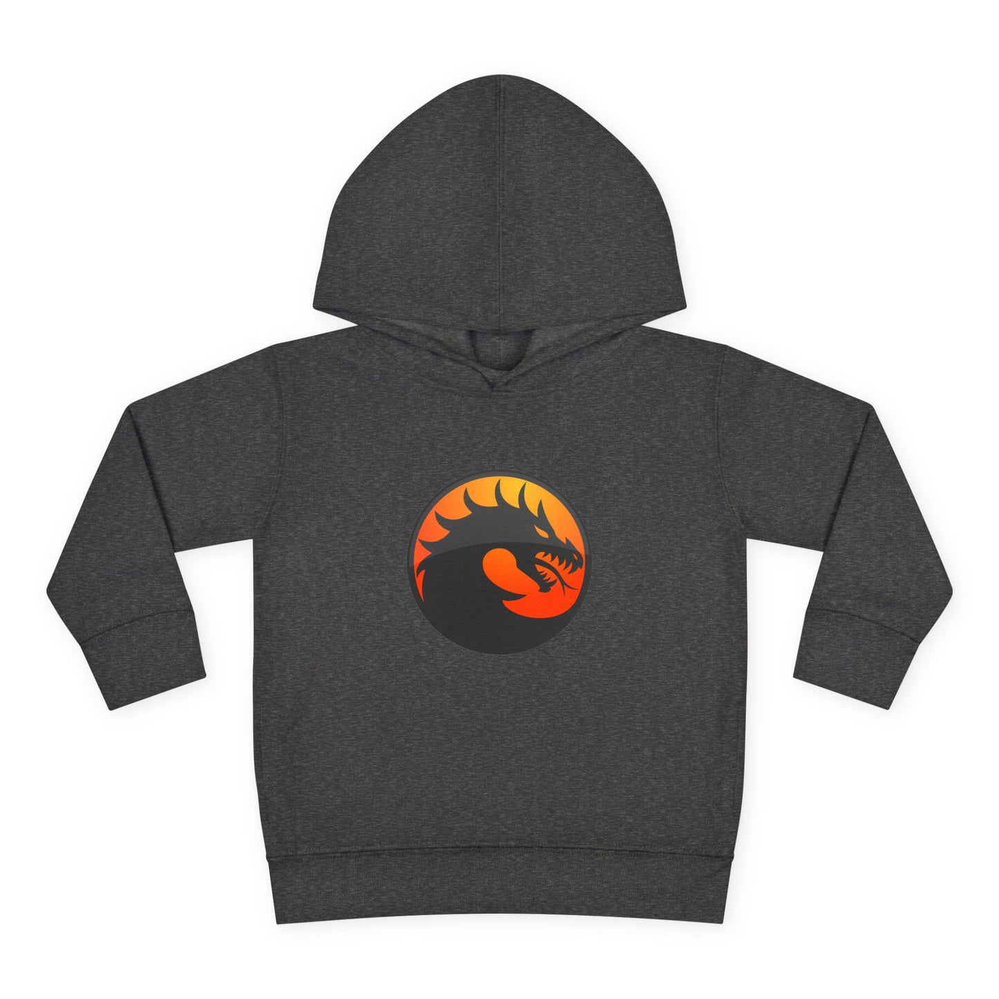 Toddler Fleece Hoodie with Dragon Design, Cozy Kids Pullover, Perfect for Playtime, Birthday Gift, Halloween Costume, Dragon Lover Apparel