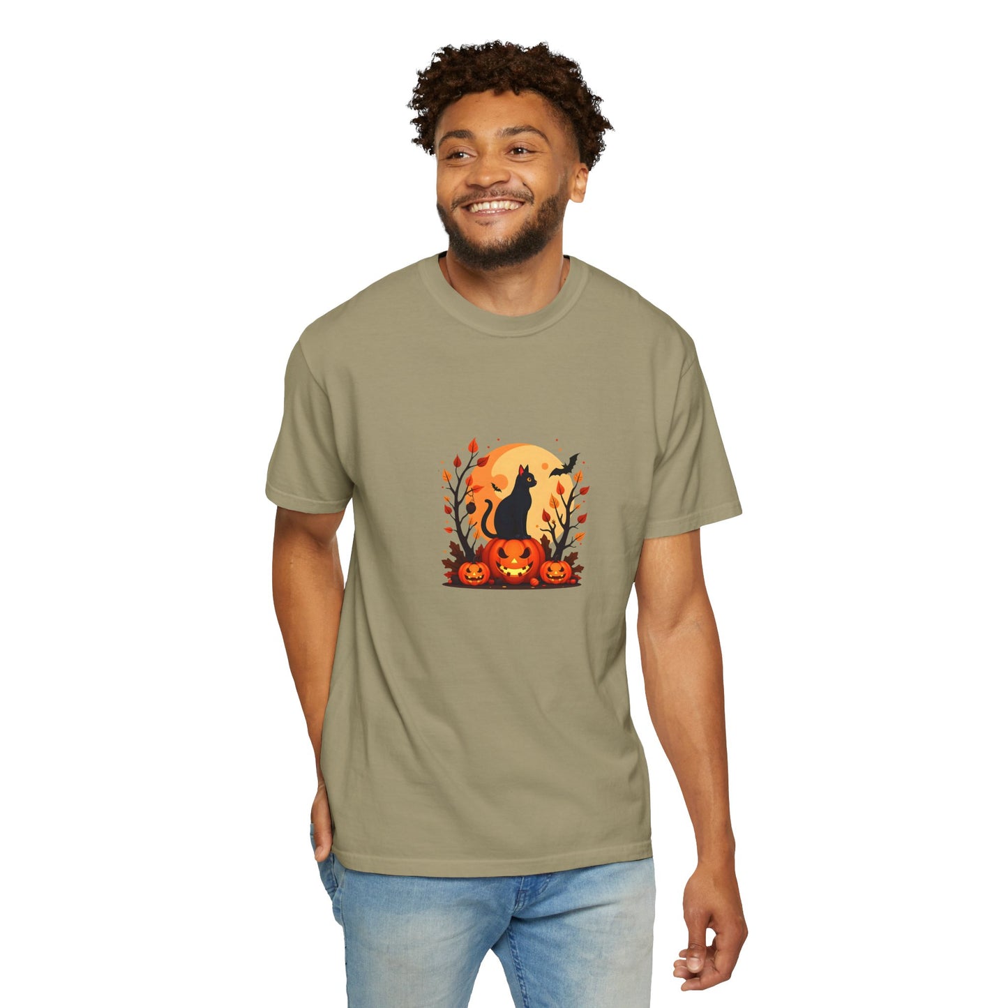 Unisex Garment-Dyed T-shirt - Halloween
