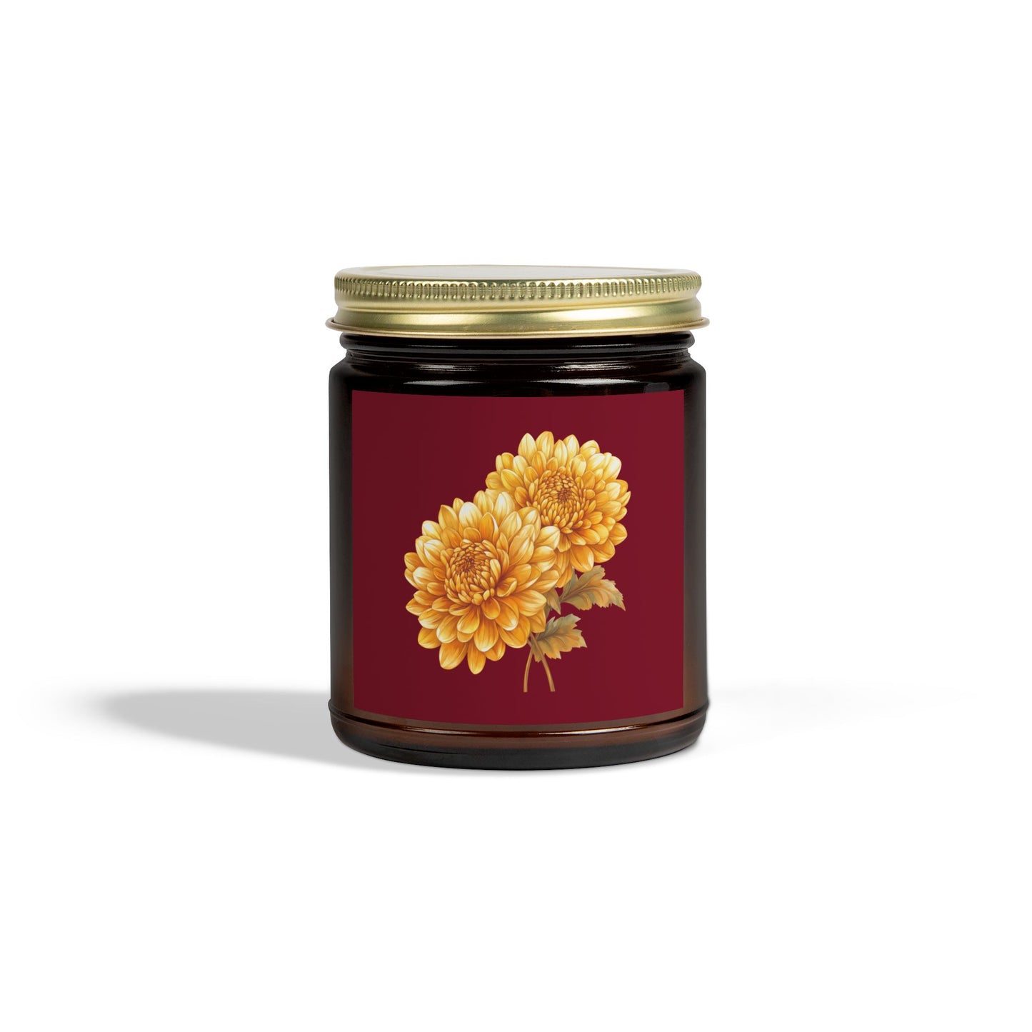 Floral Scented Candles - Hand-Poured Coconut Apricot Wax, Cozy Decor, Relaxation Gift, Home Fragrance, Gift for Her, Candle Lover