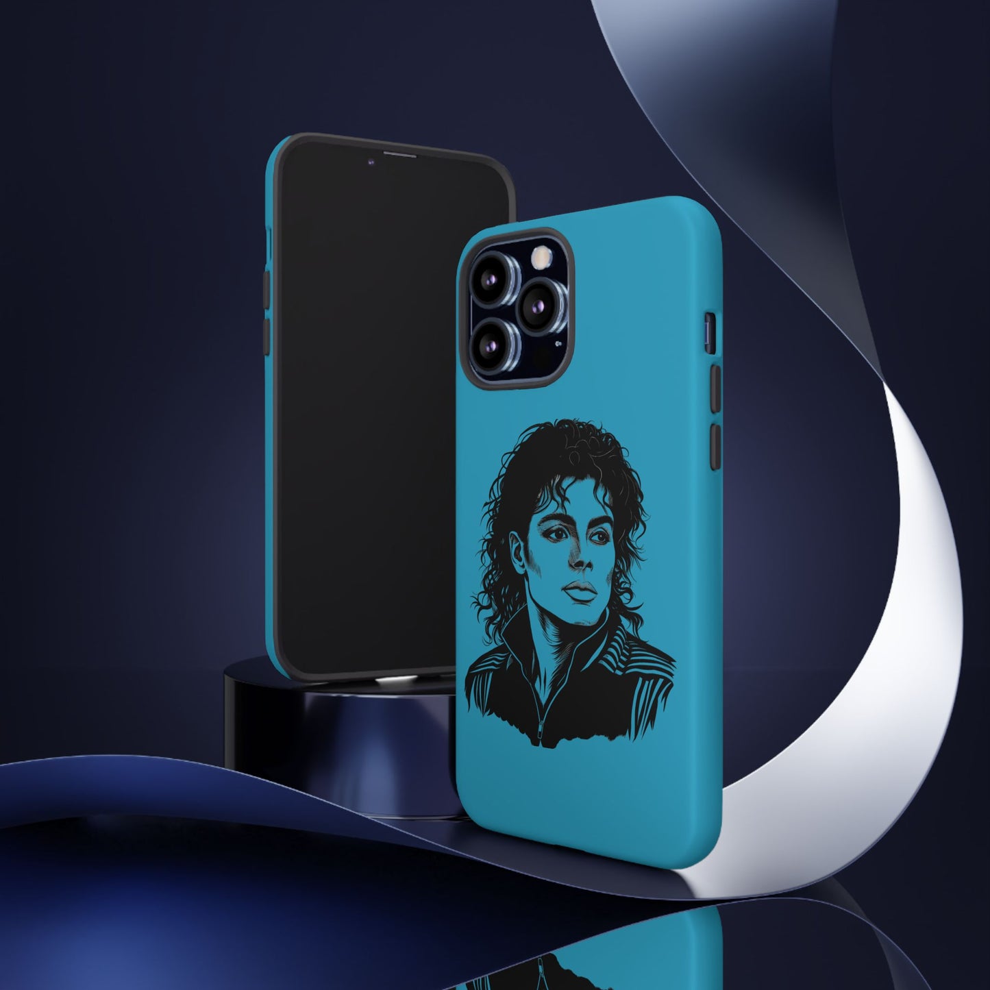 Michael Jackson Phone Case - Tough Cases, Pop Music Gifts, Retro Art, Unique Phone Accessories, Vintage Design