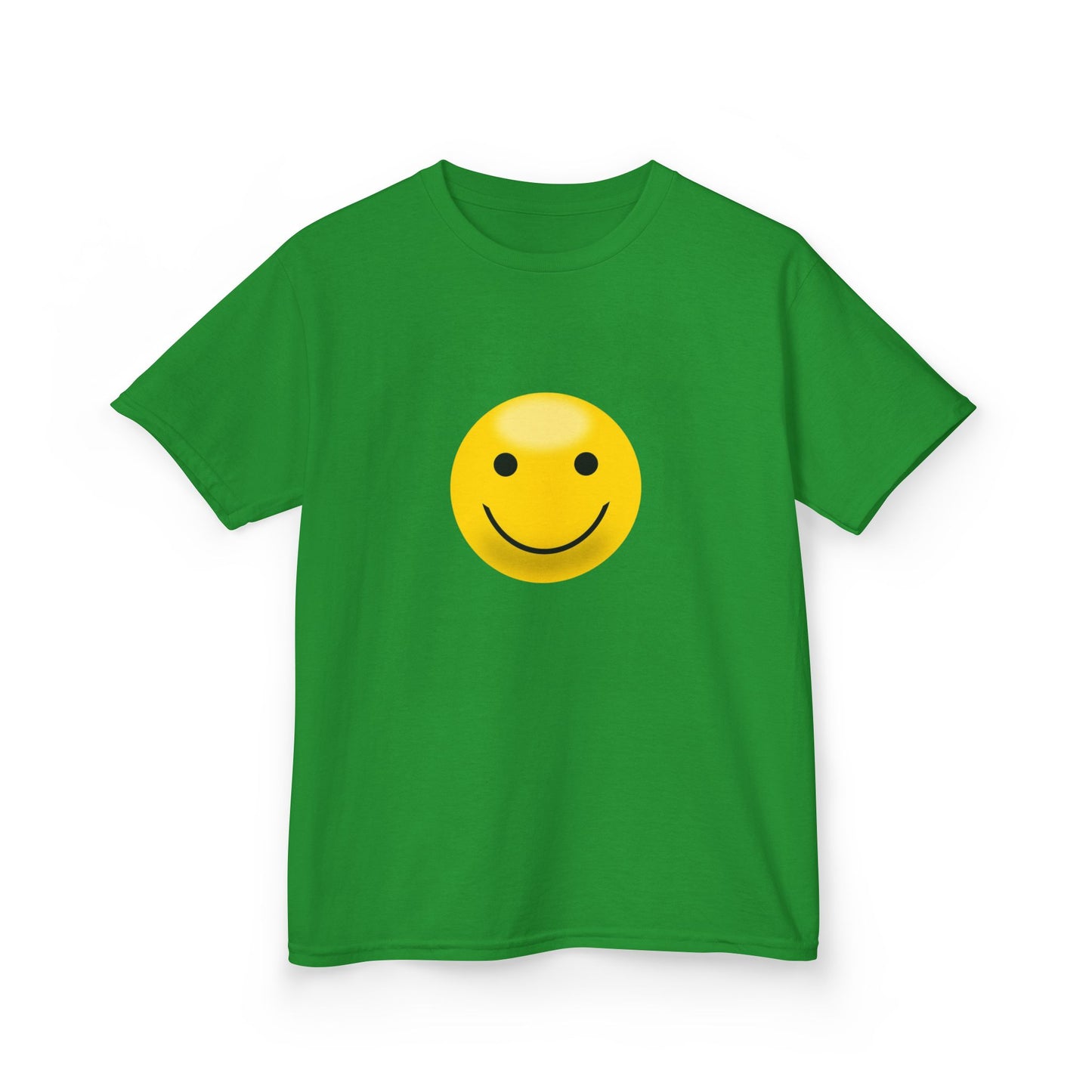 Smiley Face Kids Tee, Funny Kids Shirt, Cute Summer Tee, Gift for Kids, Playful Children