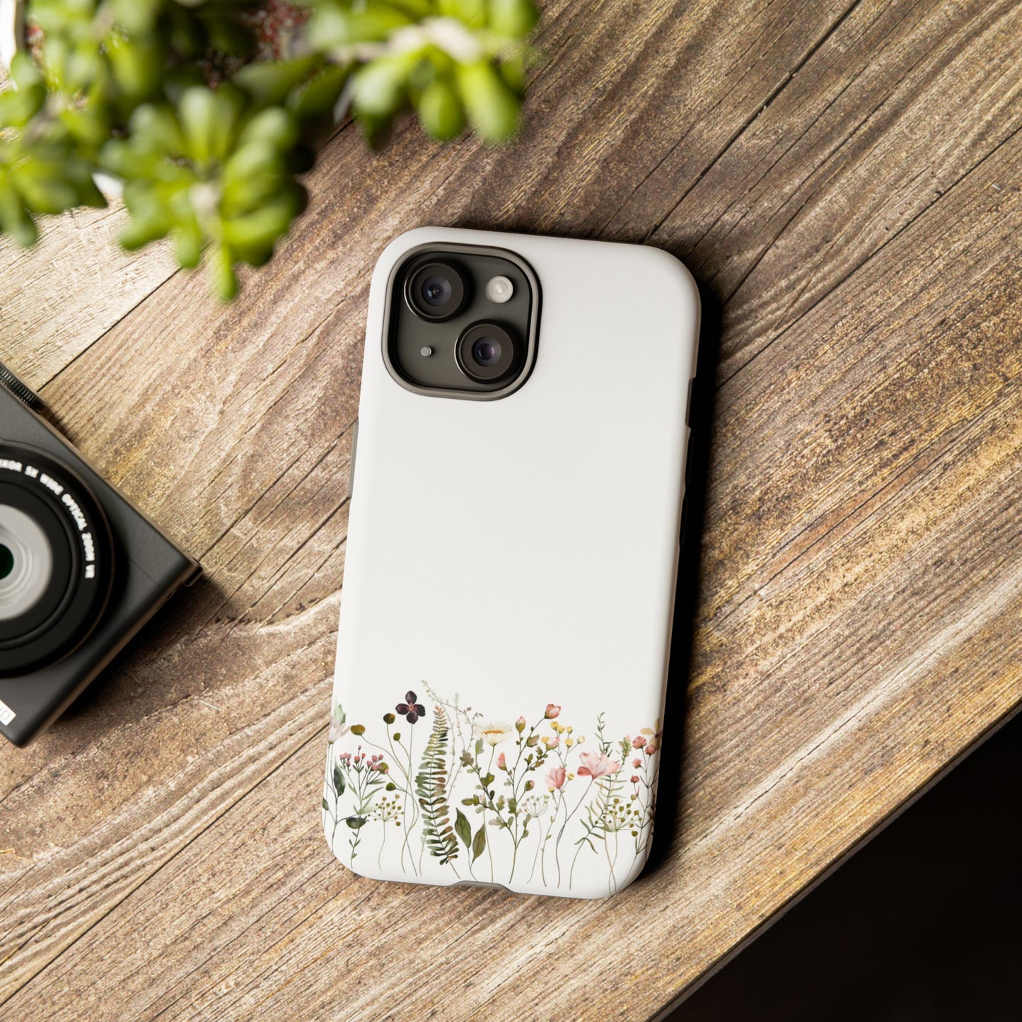 Floral Phone Case - Tough Cases for Nature Lovers, Stylish Floral Design, Phone Protection, Gifts for Her, Eco-Friendly Tech Accessories