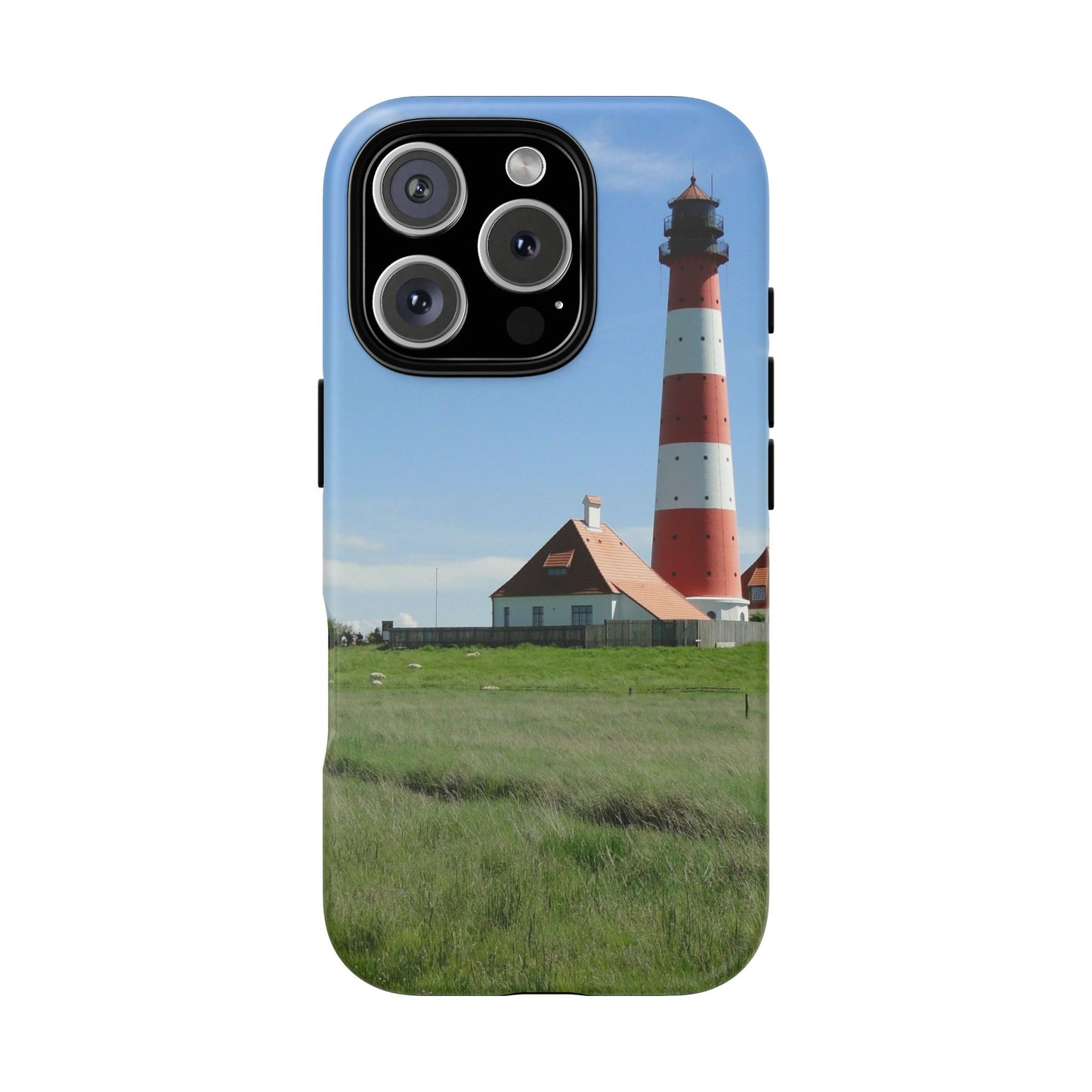 Lighthouse Phone Case - Coastal Vibes, Nautical Gift, Ocean Lover Accessory, Beach Aesthetic, Customizable Design