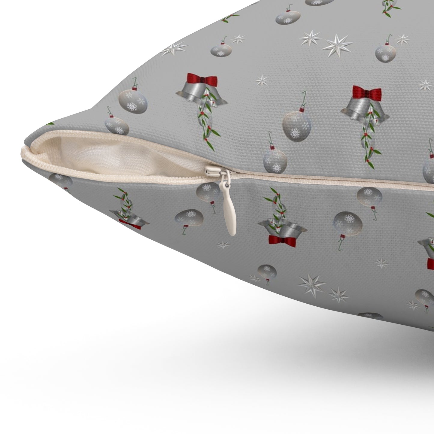 Spun Polyester Square Pillow-Christmas