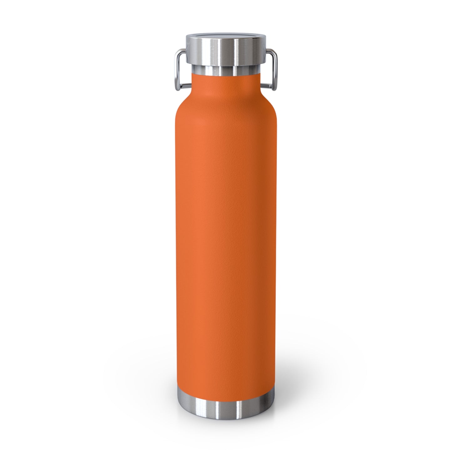Personalized Copper Insulated Water Bottle, 22oz - "D" Custom Monogram, Travel Mug, Fitness Bottle, Hydration Gift, Eco-Friendly