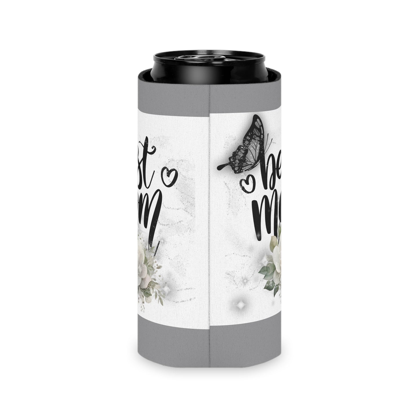 Best Mom Can Cooler - Perfect Gift for Mother's Day, Birthday, BBQs, Outdoor Fun, Family Gatherings, Stylish Drink Holder