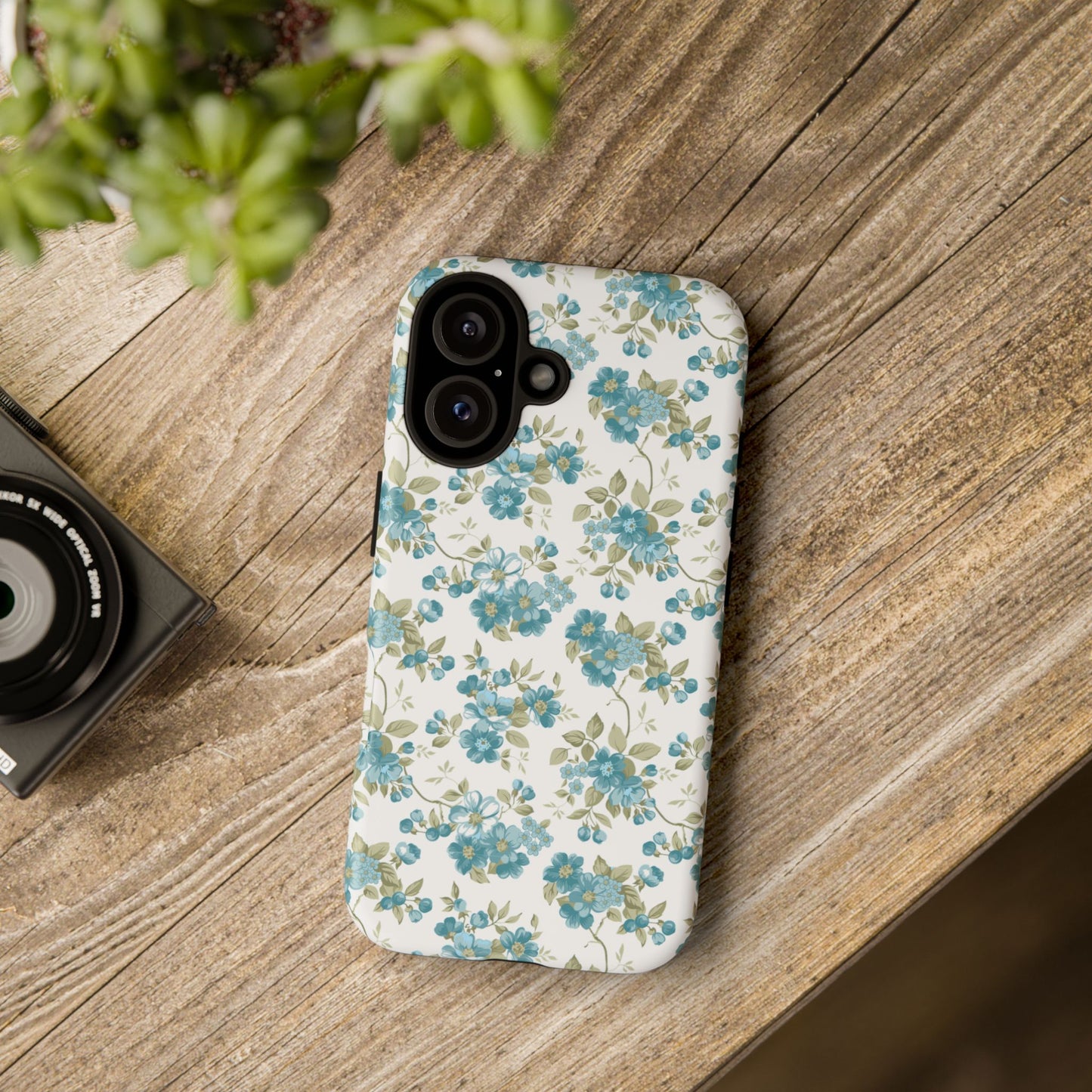 Floral Phone Case - Tough Cases, Durable Phone Cover, Cute Floral Design, Gift for Her, Trendy Phone Accessory, Spring Style