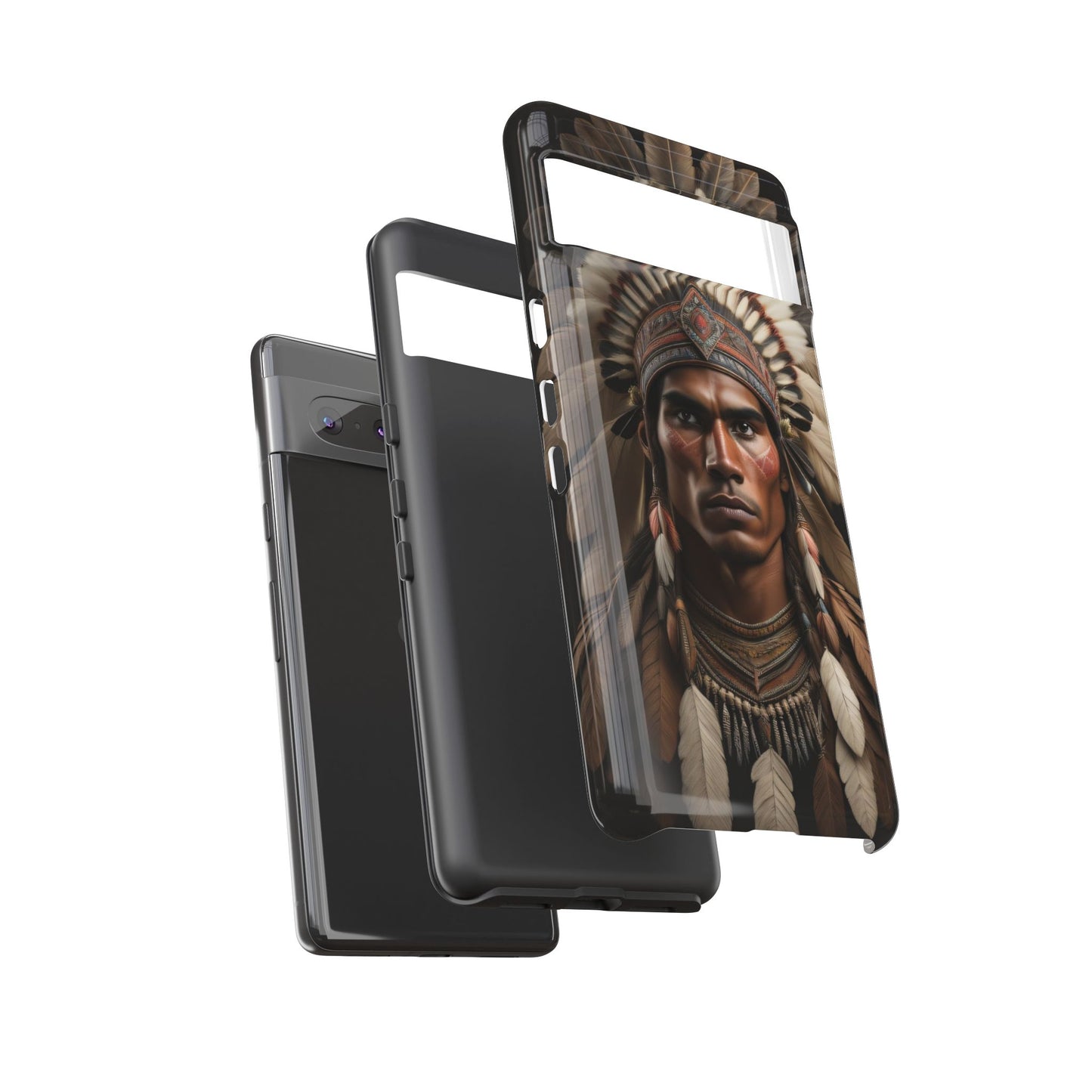 Native American Art Phone Case, Strong Culture Design, Unique Gift for Him or Her, Tough Cases, Customizable Protector, Tribal Style