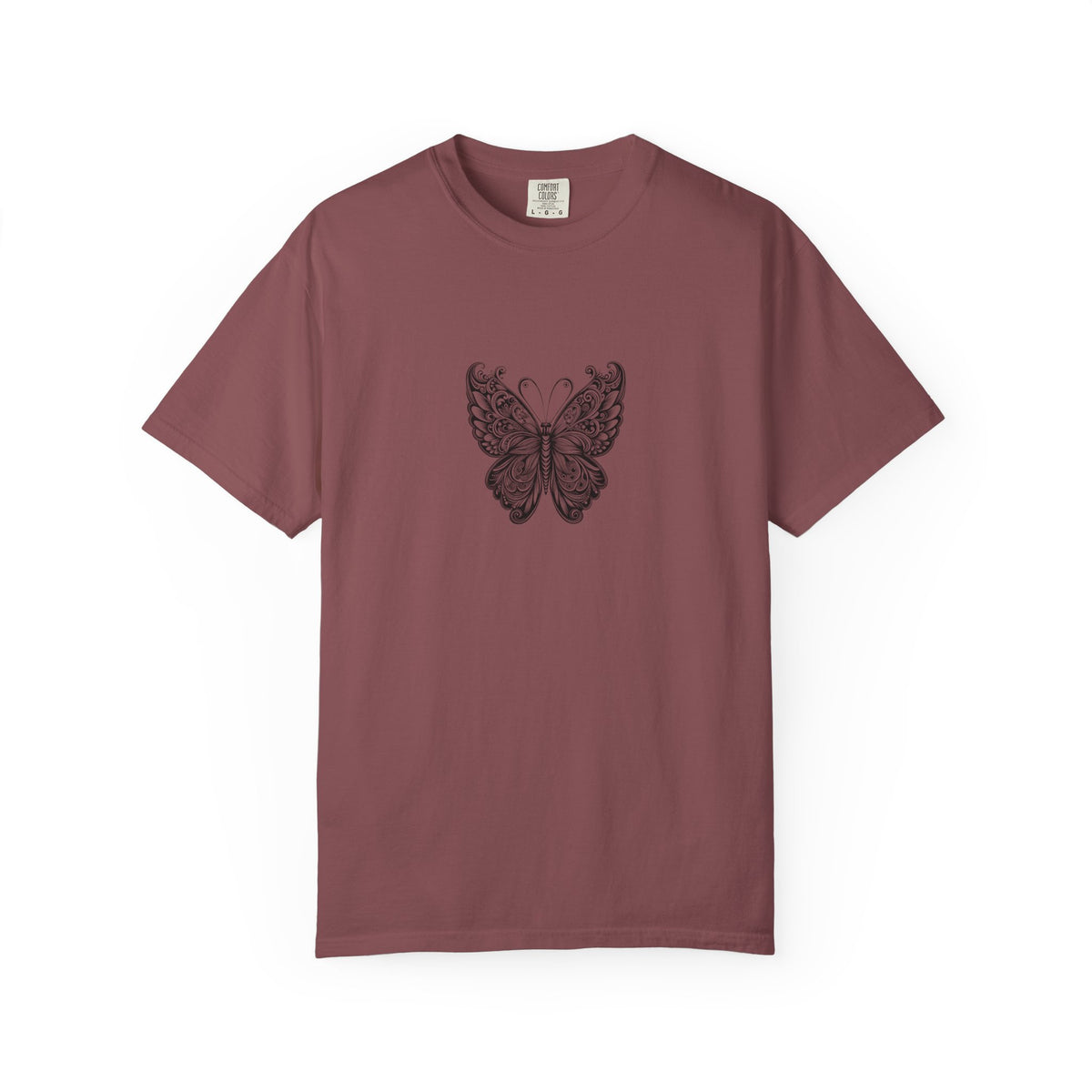 Bohemian Butterfly T-shirt, Unisex Clothing, Nature Inspired Tee, Gift for Her, Casual Wear, Summer Fashion