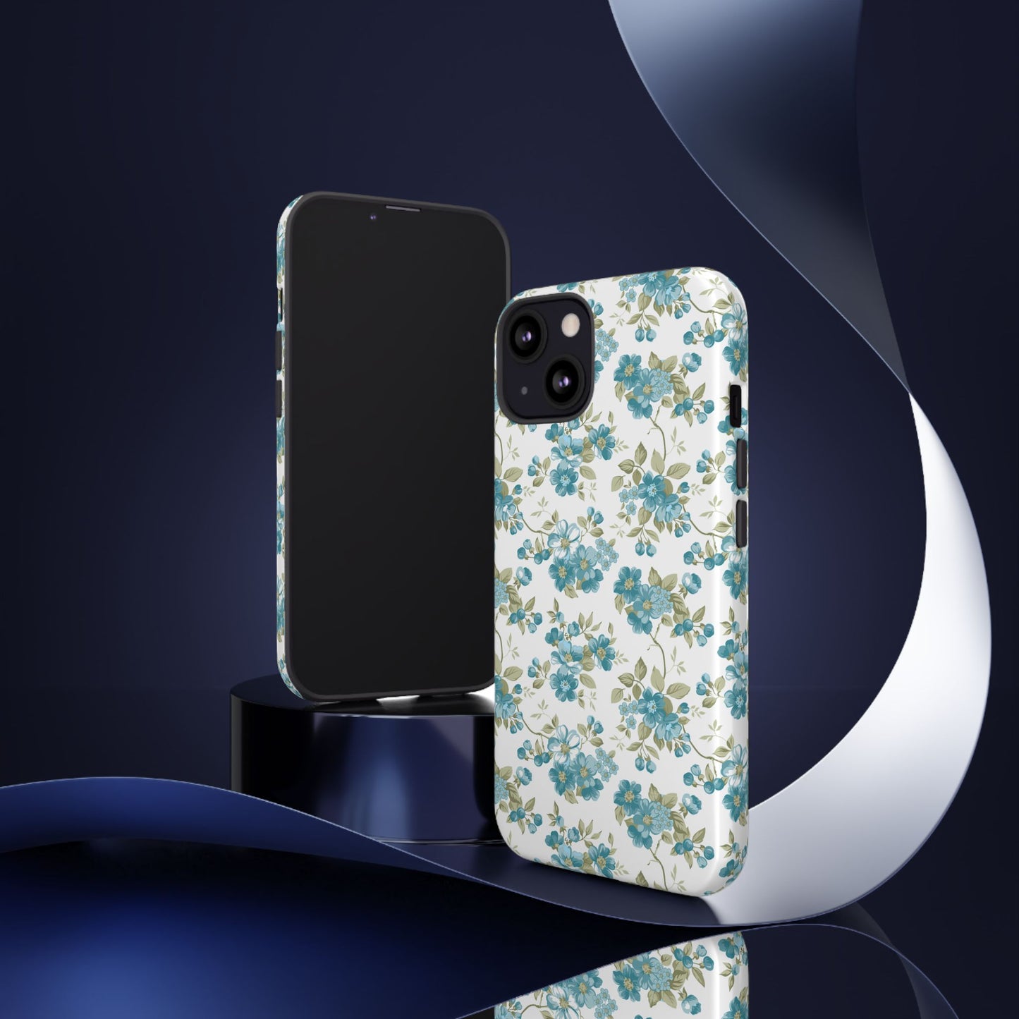 Floral Phone Case - Tough Cases, Durable Phone Cover, Cute Floral Design, Gift for Her, Trendy Phone Accessory, Spring Style