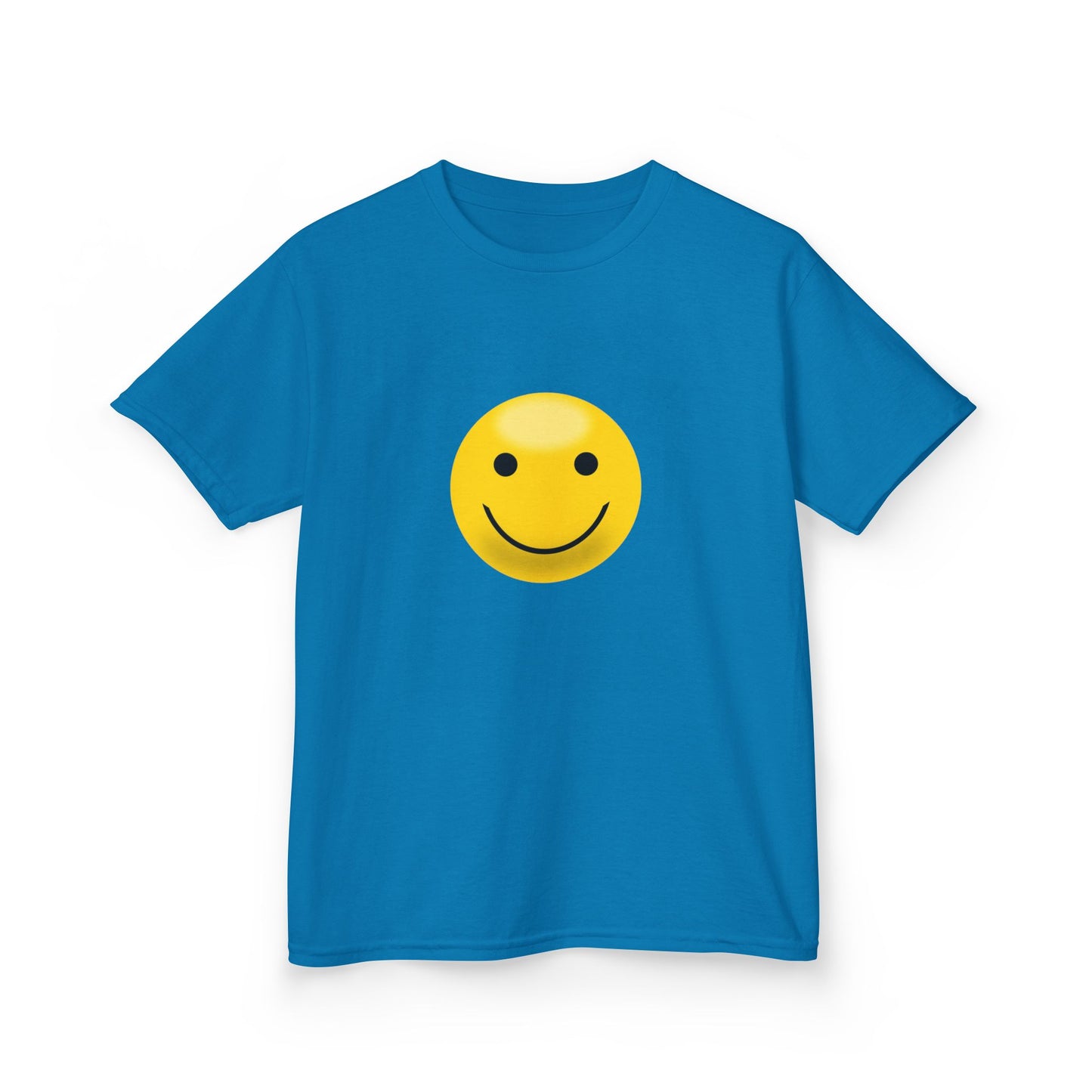 Smiley Face Kids Tee, Funny Kids Shirt, Cute Summer Tee, Gift for Kids, Playful Children