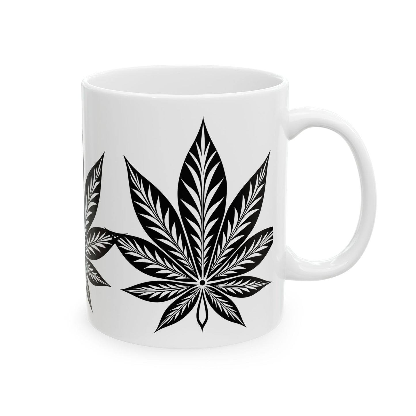 Stylish Cannabis Mug | Unique Gift for Coffee Lovers | 11oz, 15oz | Perfect for 420 Celebrations, Housewarming, or Daily Use