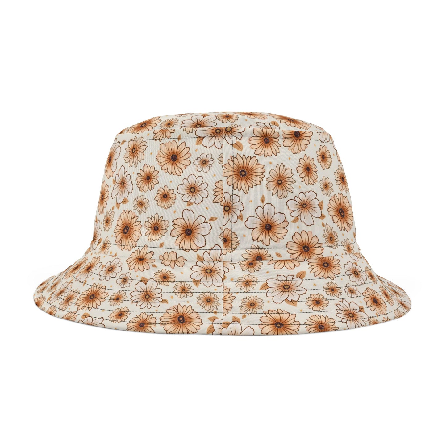 Floral Bucket Hat - Boho Sun Hat, Summer Accessories, Festival Fashion, Mothers Day Gift, Outdoor Style