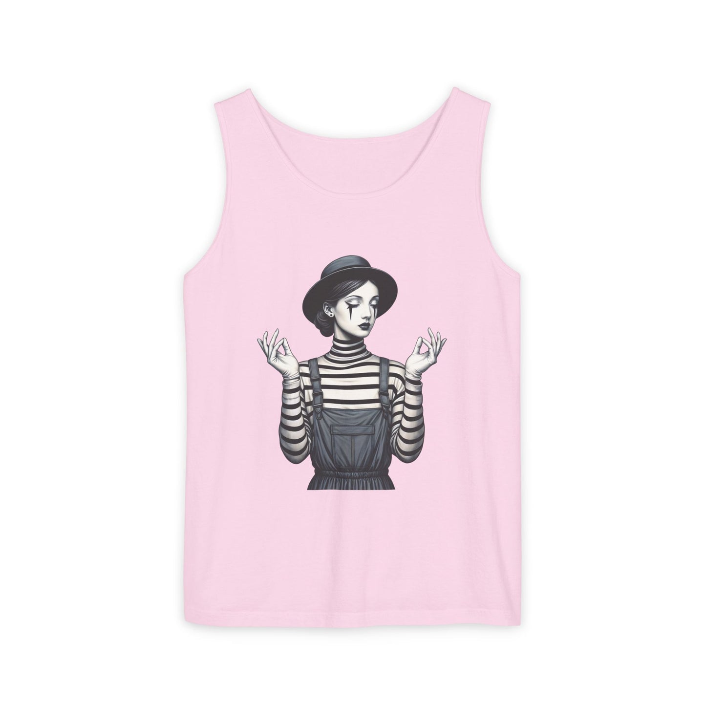 Bohemian Chic Tank Top with Artistic Print, Casual Summer Wear