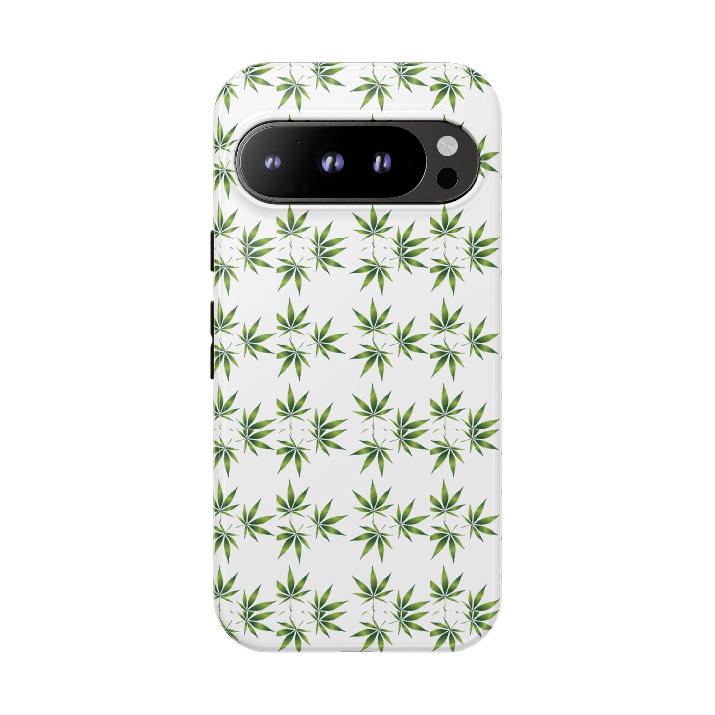 Stylish Phone Case with Cannabis Leaf Design, Durable Phone Cover, Gift for Stoner Friends, Unique Phone Accessory, Nature-Inspired Design