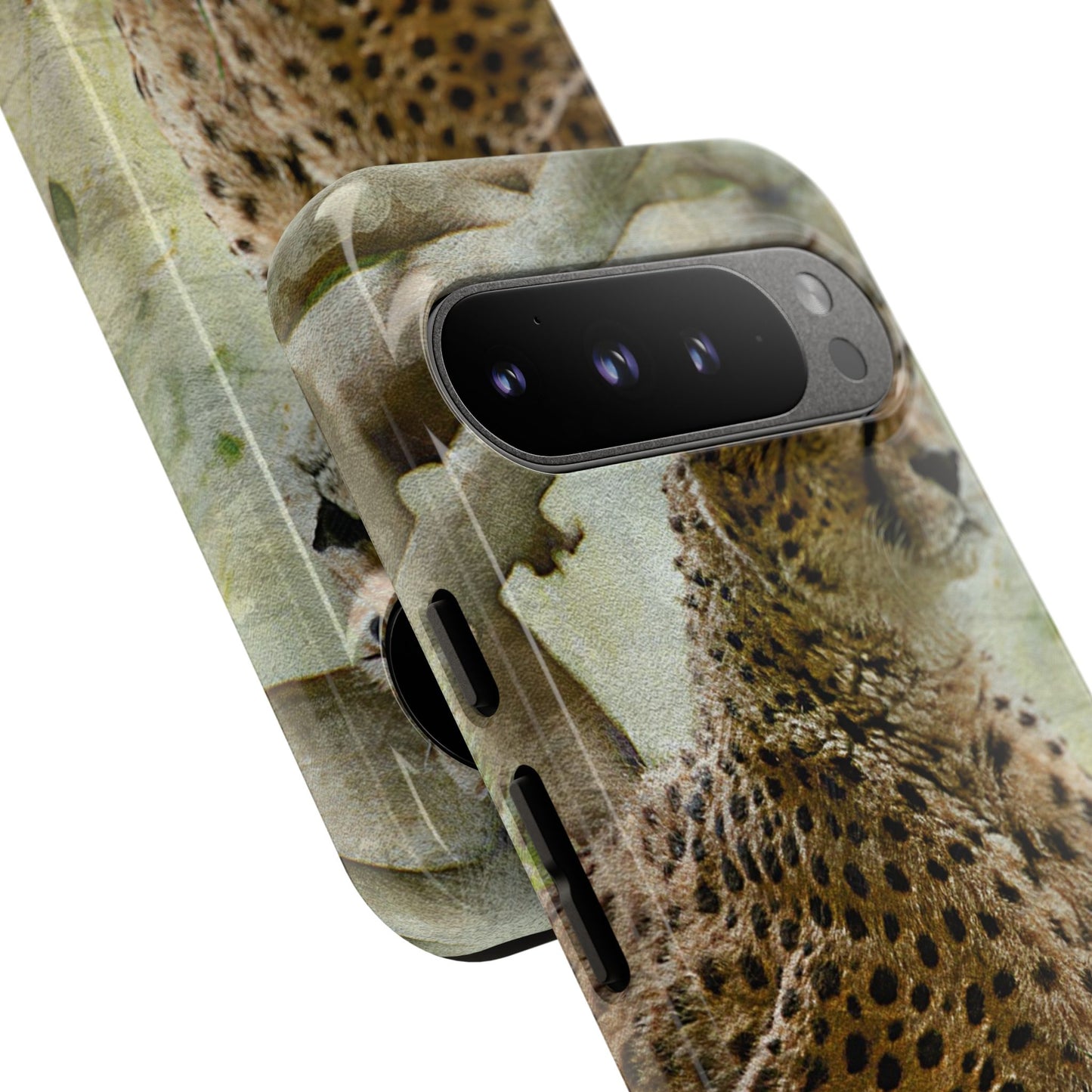 Cheetah Phone Case, Tough Cases, Animal Lover Gift, Wildlife Protection, Eco-Friendly Mobile Cover, Unique Phone Accessory