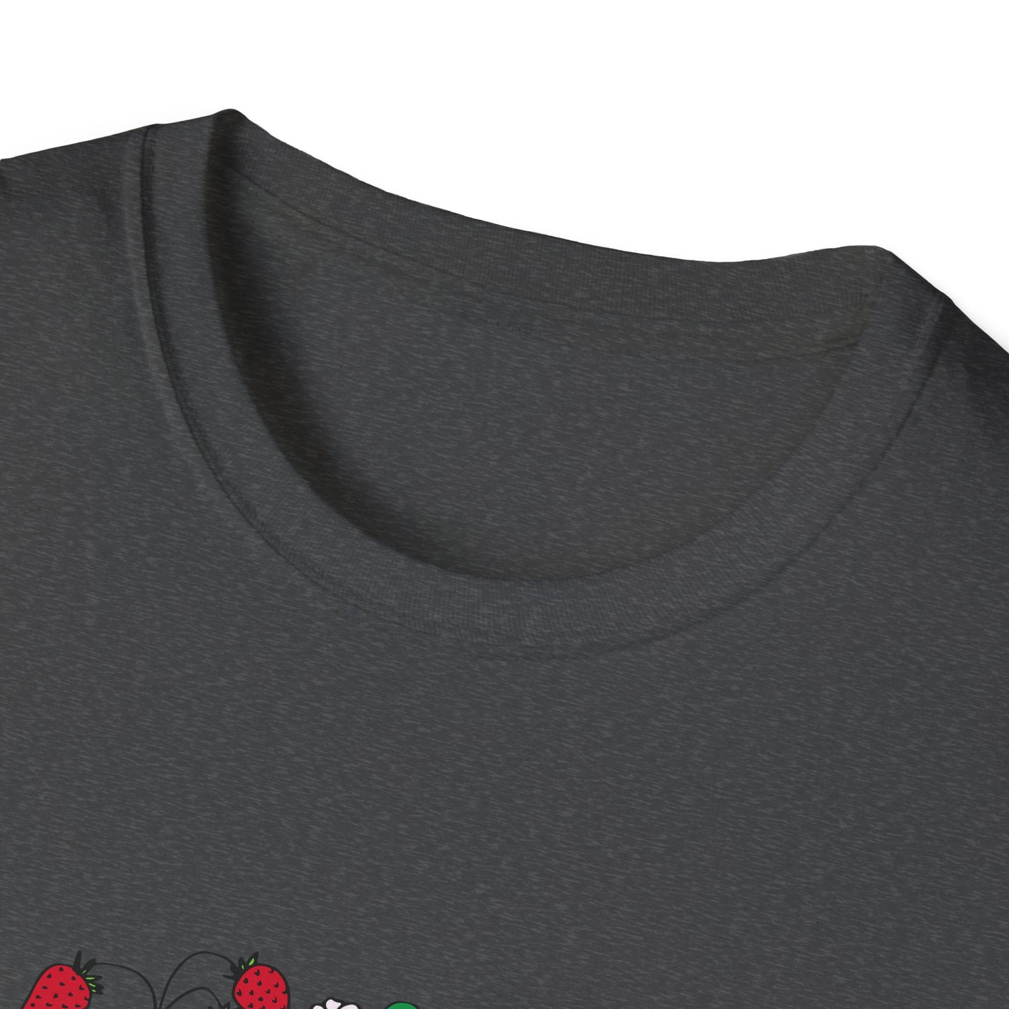 Whimsical Mushroom T-Shirt for Nature Lovers, Casual Tees, Gift for Gardeners, Unisex Softstyle Shirt, Eco-Friendly Apparel