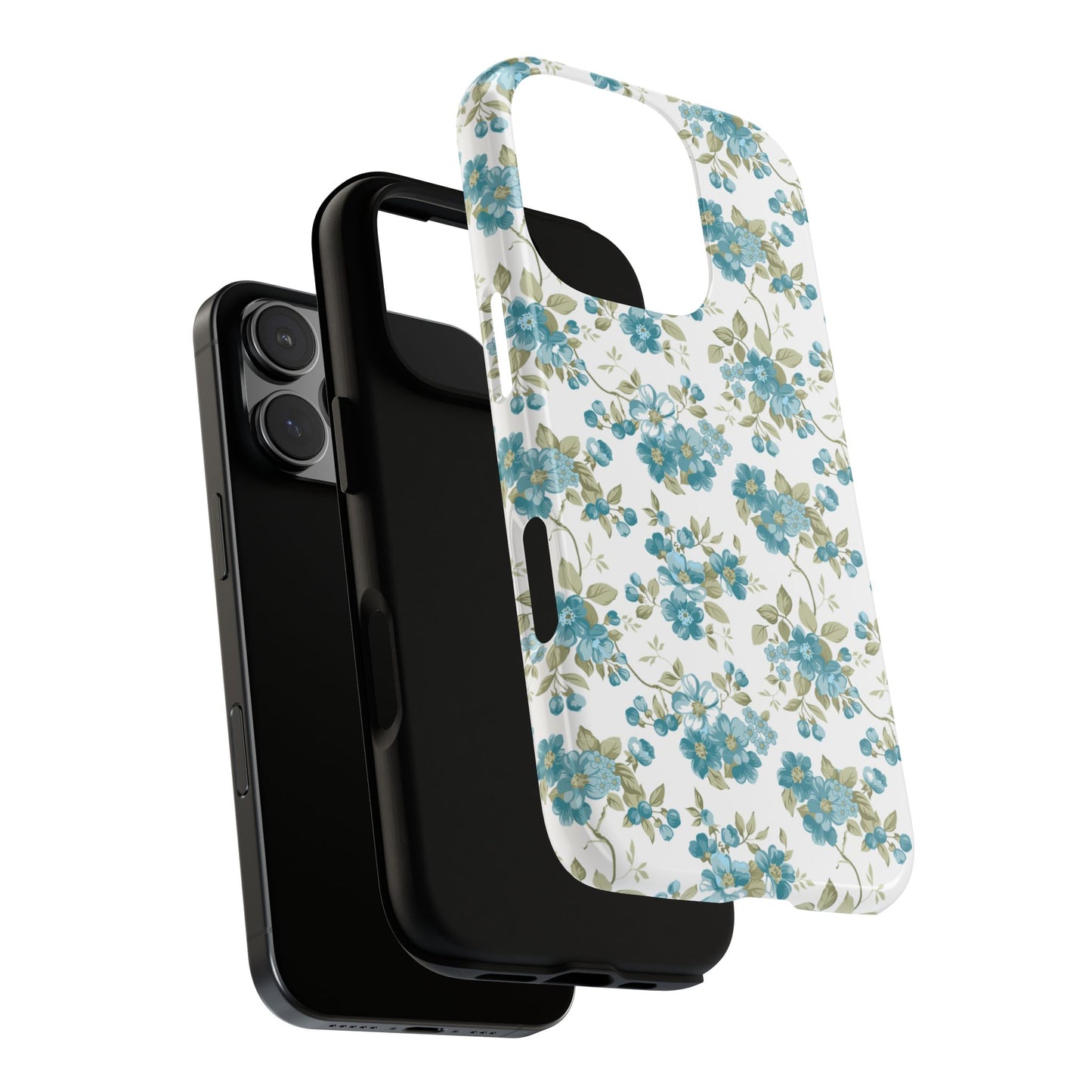 Floral Phone Case - Tough Cases, Durable Phone Cover, Cute Floral Design, Gift for Her, Trendy Phone Accessory, Spring Style
