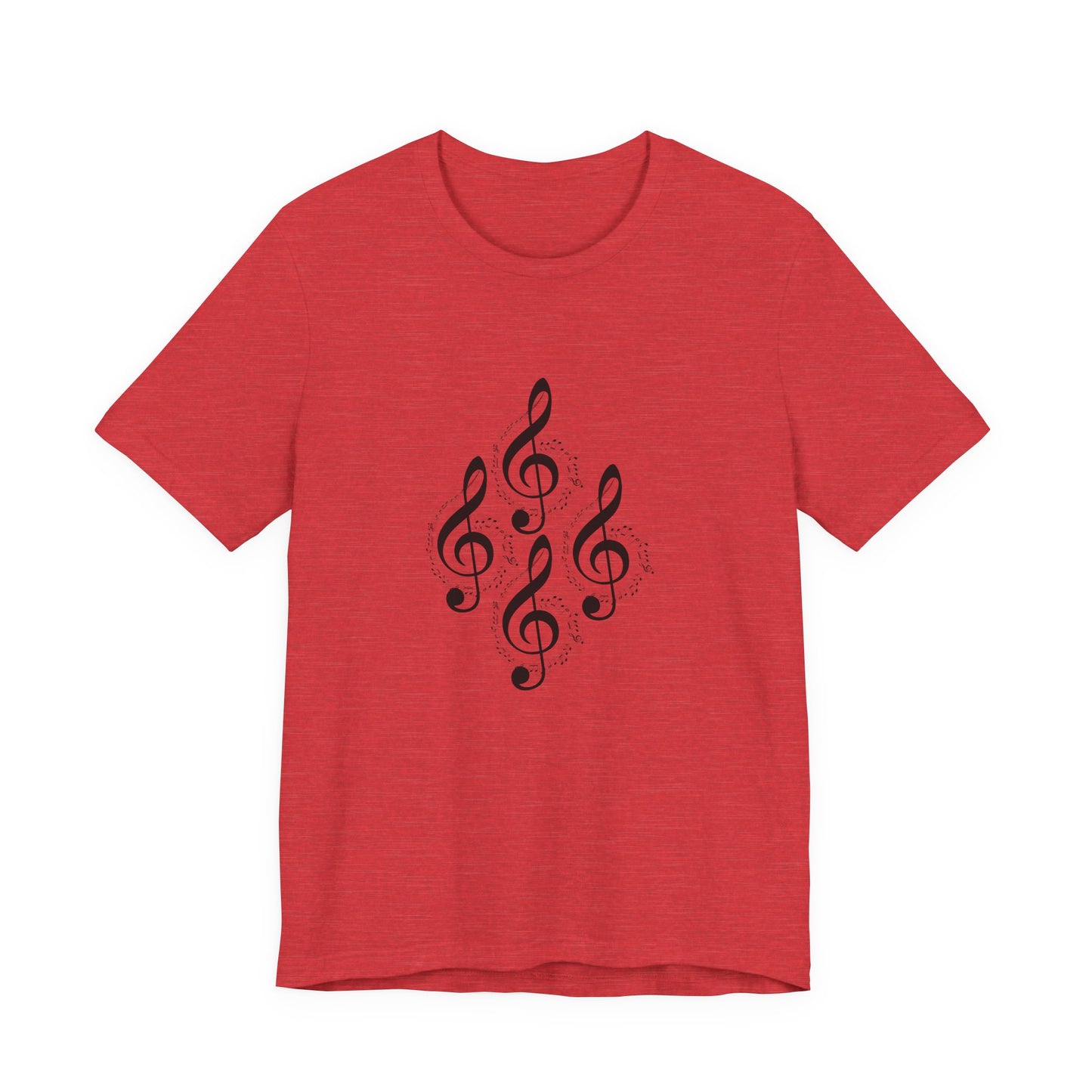 Musical Notes Tee - Perfect for Music Lovers, Casual Wear, Concerts, Festivals, Unique Gift Idea