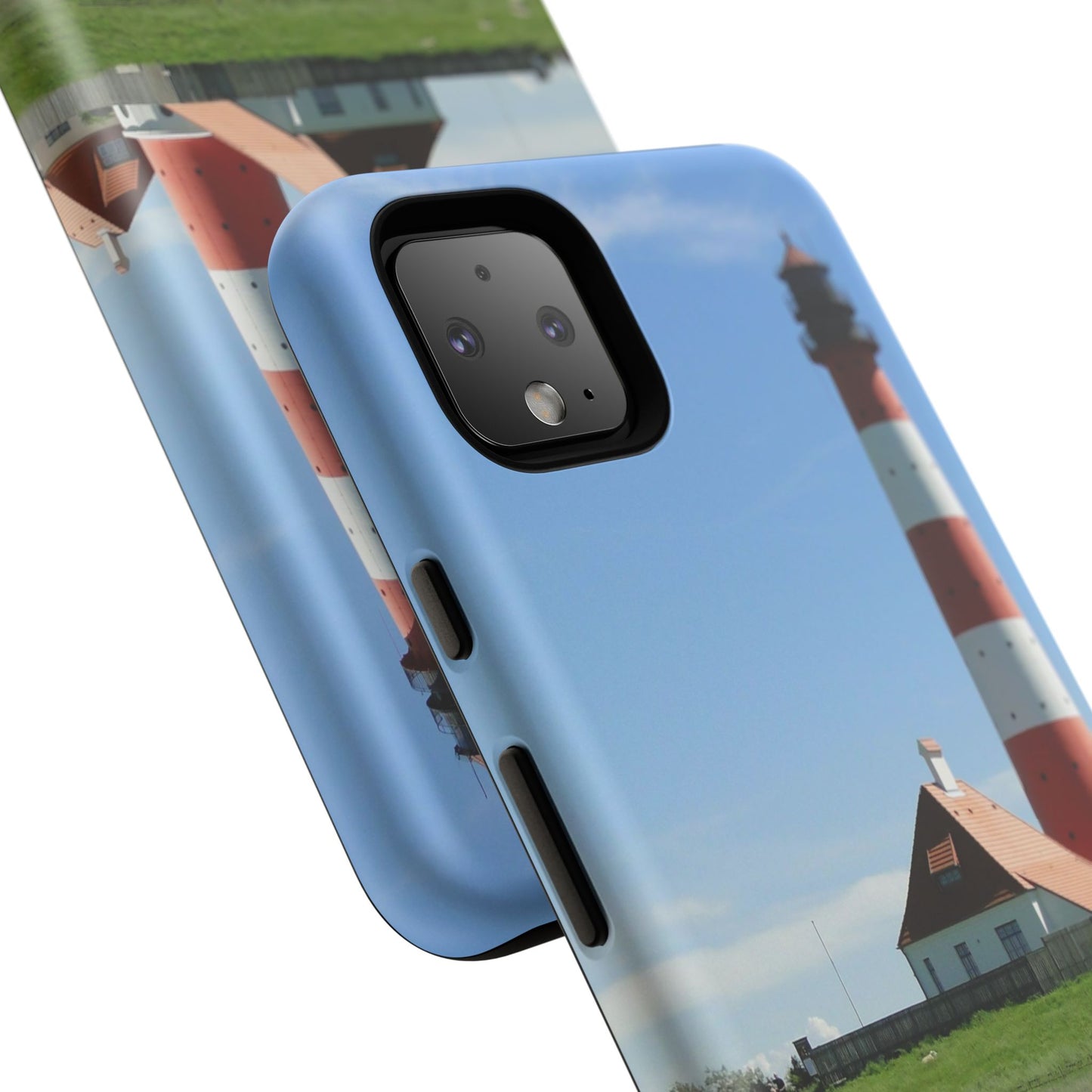 Lighthouse Phone Case - Coastal Vibes, Nautical Gift, Ocean Lover Accessory, Beach Aesthetic, Customizable Design