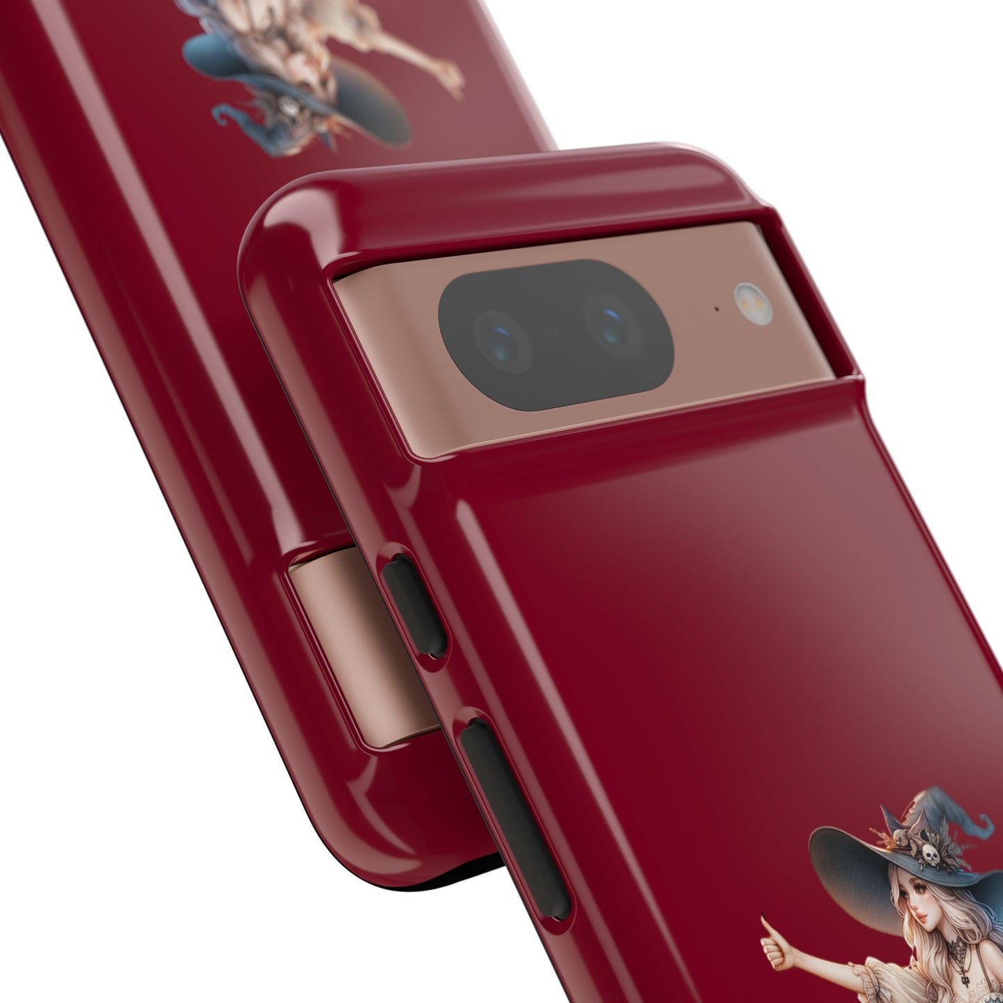 Witchy Phone Case - Magical, Durable - Halloween Gift, Cosplay Accessory, Cute Witch Design