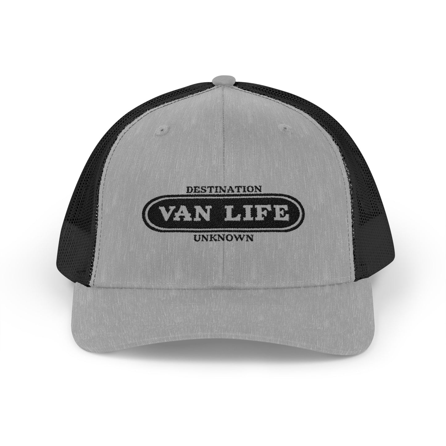 Van Life Snapback Trucker Cap, Adventure Hat, Travel Gift, Bohemian Style Cap, Outdoor Lifestyle Gear, Vacation Ready Accessory