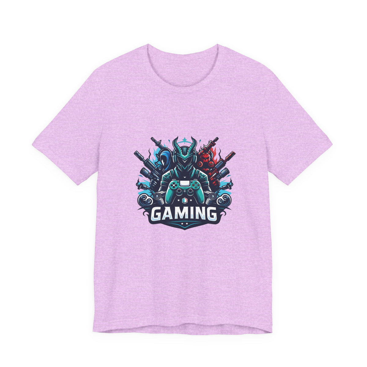 Gaming Controller Emblem Tee — Esports Gamer Graphic T-Shirt