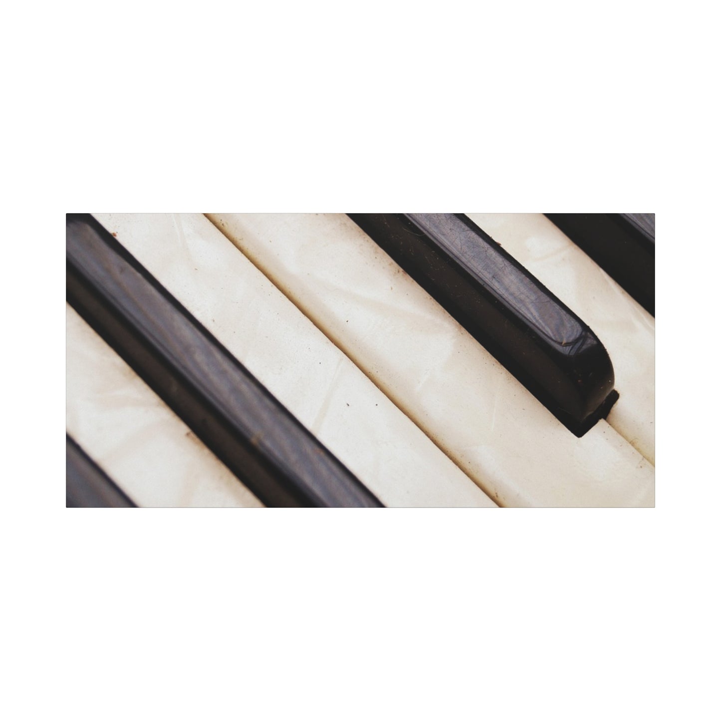 Piano Keys Canvas Wall Art, Music Decor for Home, Perfect Gift for Musicians or Music Lovers