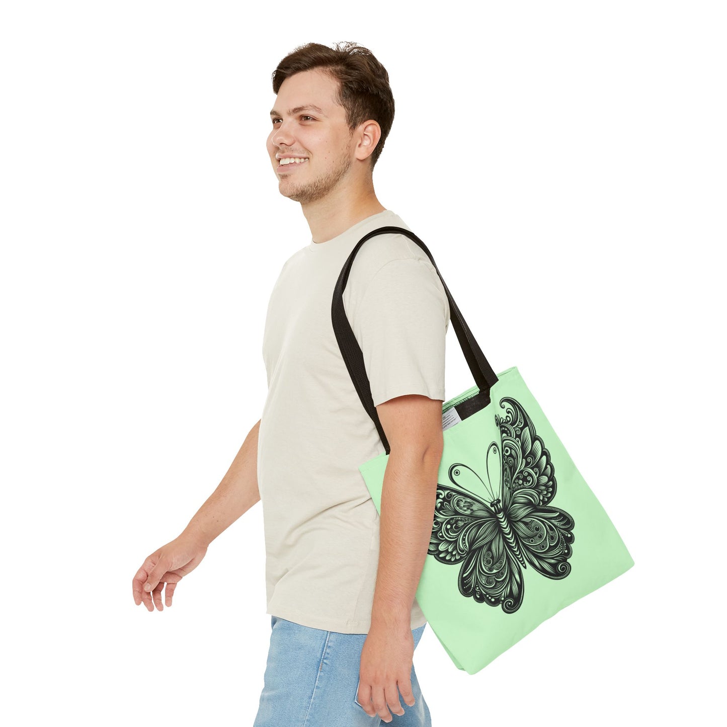 Butterfly Tote Bag | Stylish Eco-Friendly Bag, Nature Lover Gift, Shopping, Beach, Travel, Reusable, Spring Decor
