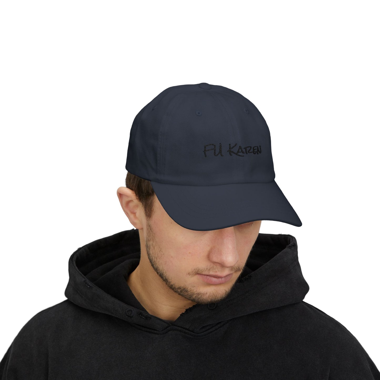Stylish Dad Cap: FU KAREN Hat for Casual Outings, Funny Gift for Fathers, Trendy Accessory for Dad, Great for Everyday Wear, Summer Style