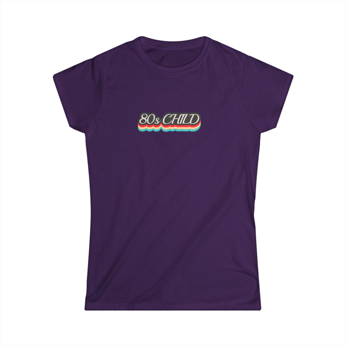 Women's Softstyle Tee - 80's chc