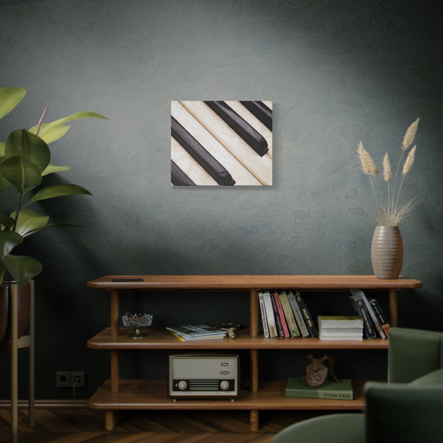Piano Keys Canvas Wall Art, Music Decor for Home, Perfect Gift for Musicians or Music Lovers