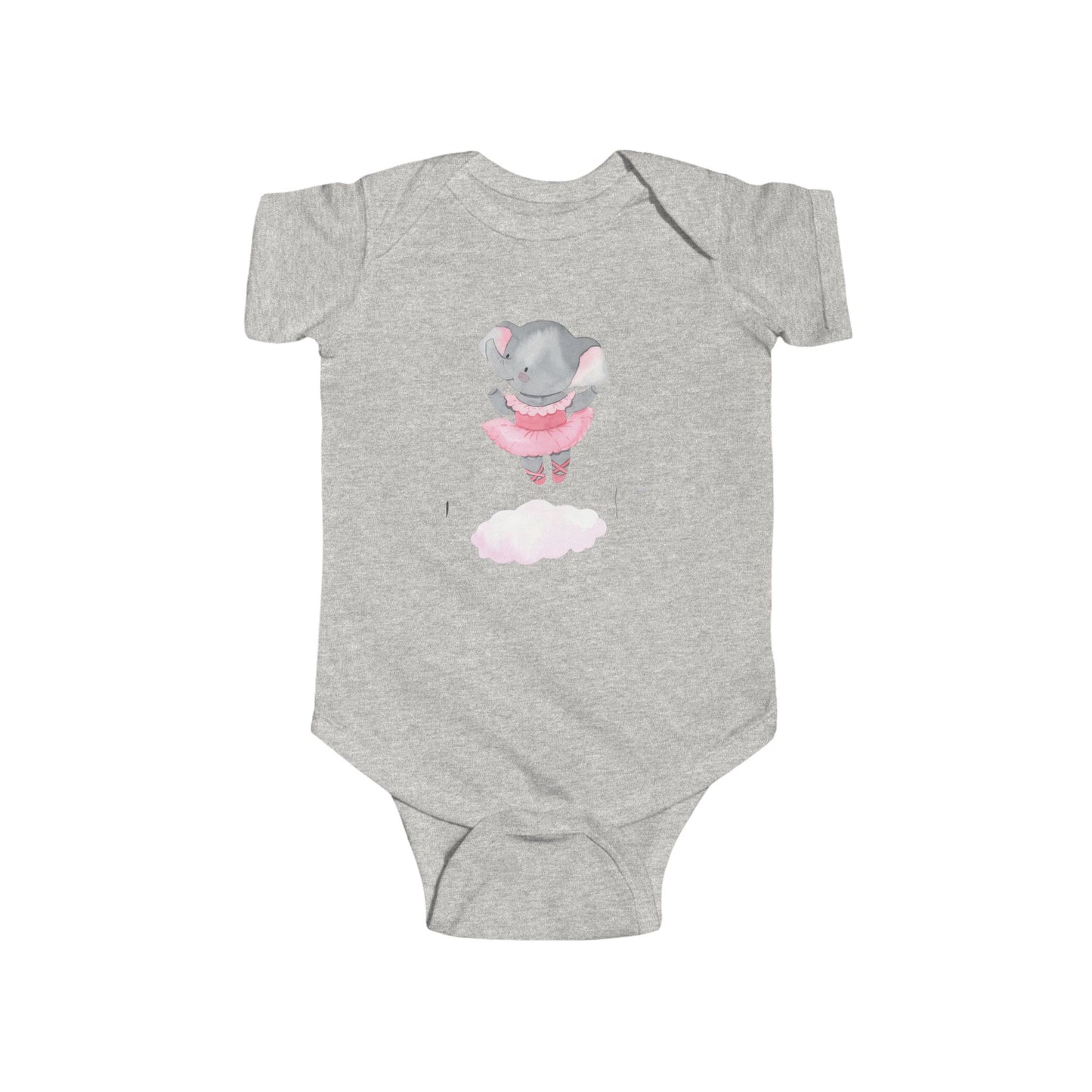 Cute Elephant Baby Bodysuit, Adorable Infant Outfit, Newborn Gift, Baby Shower present, Toddler Clothing, Fun Baby Clothes