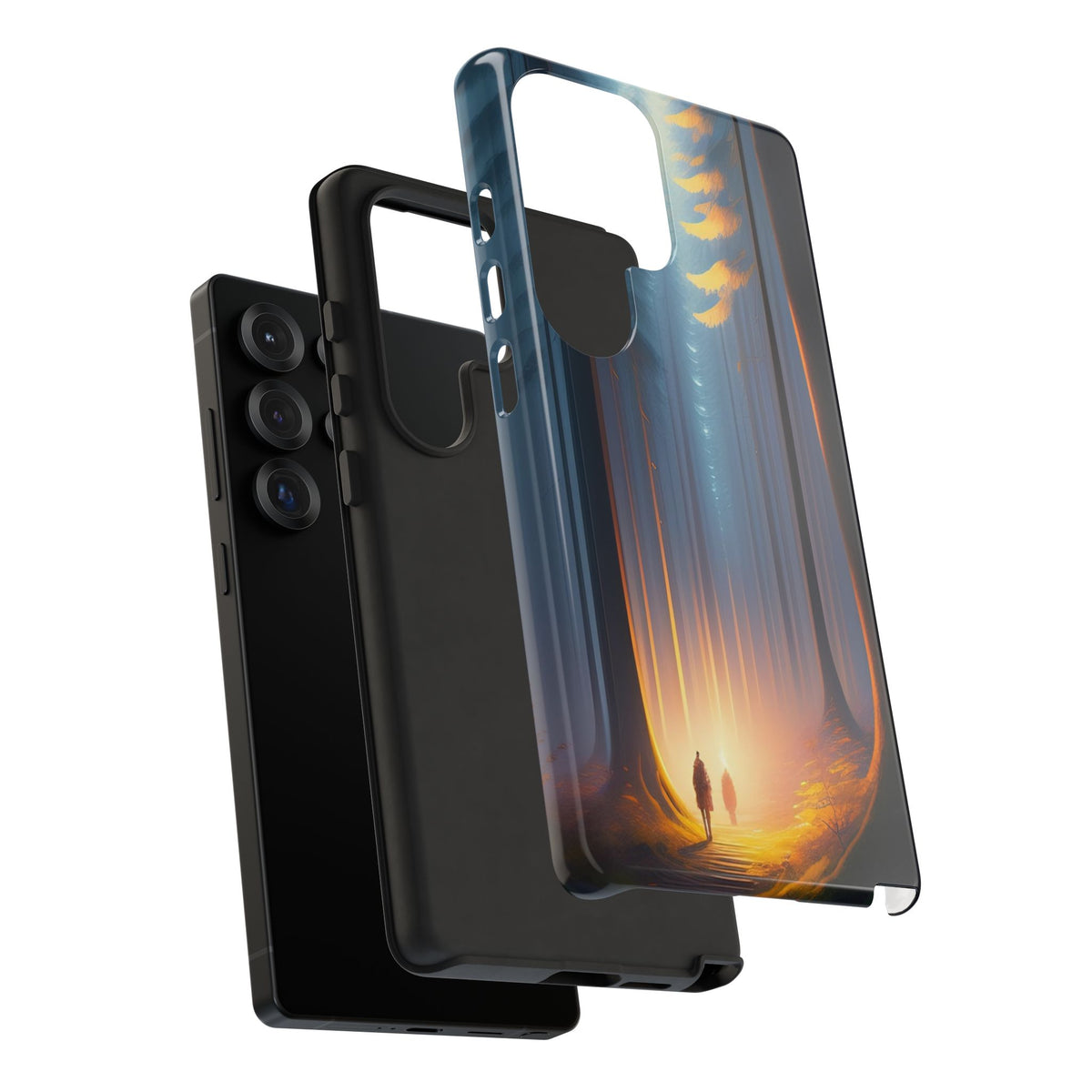 Phone Case — Mystical Forest Nightscape Protective Tough Case