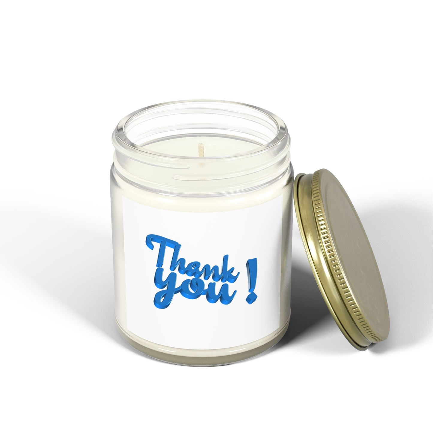 Thank You Scented Candles | Coconut Apricot Wax | Gift for Any Occasion | Home Fragrance | Relaxation | Self-Care | Gift Idea | 4oz, 9oz