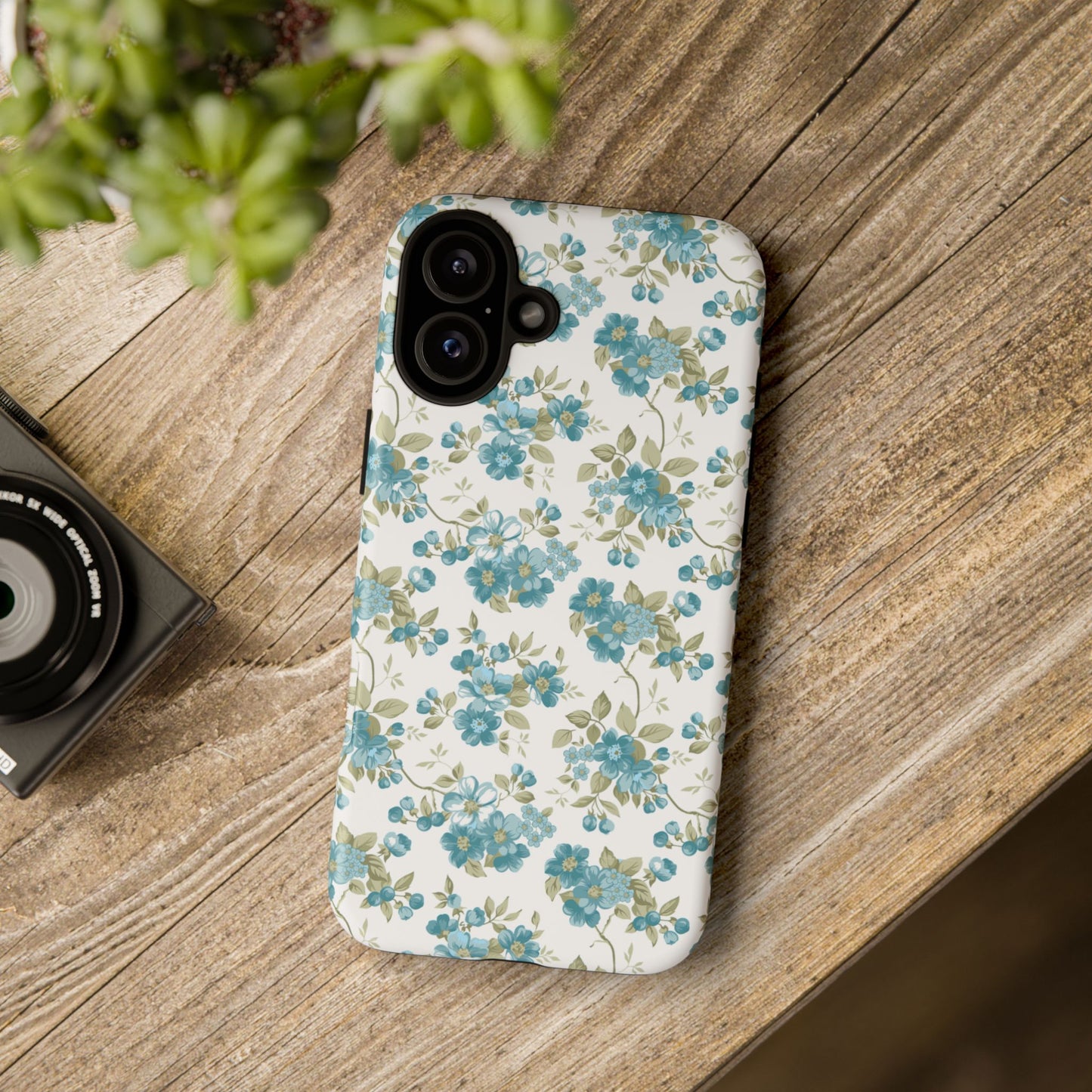 Floral Phone Case - Tough Cases, Durable Phone Cover, Cute Floral Design, Gift for Her, Trendy Phone Accessory, Spring Style