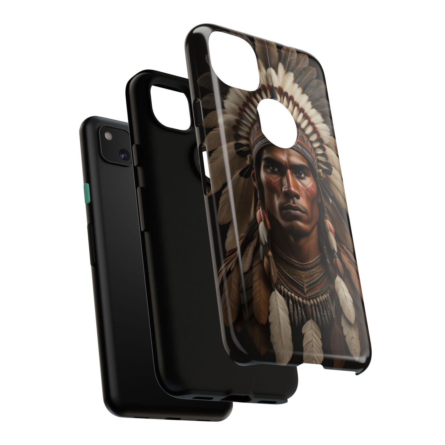 Native American Art Phone Case, Strong Culture Design, Unique Gift for Him or Her, Tough Cases, Customizable Protector, Tribal Style