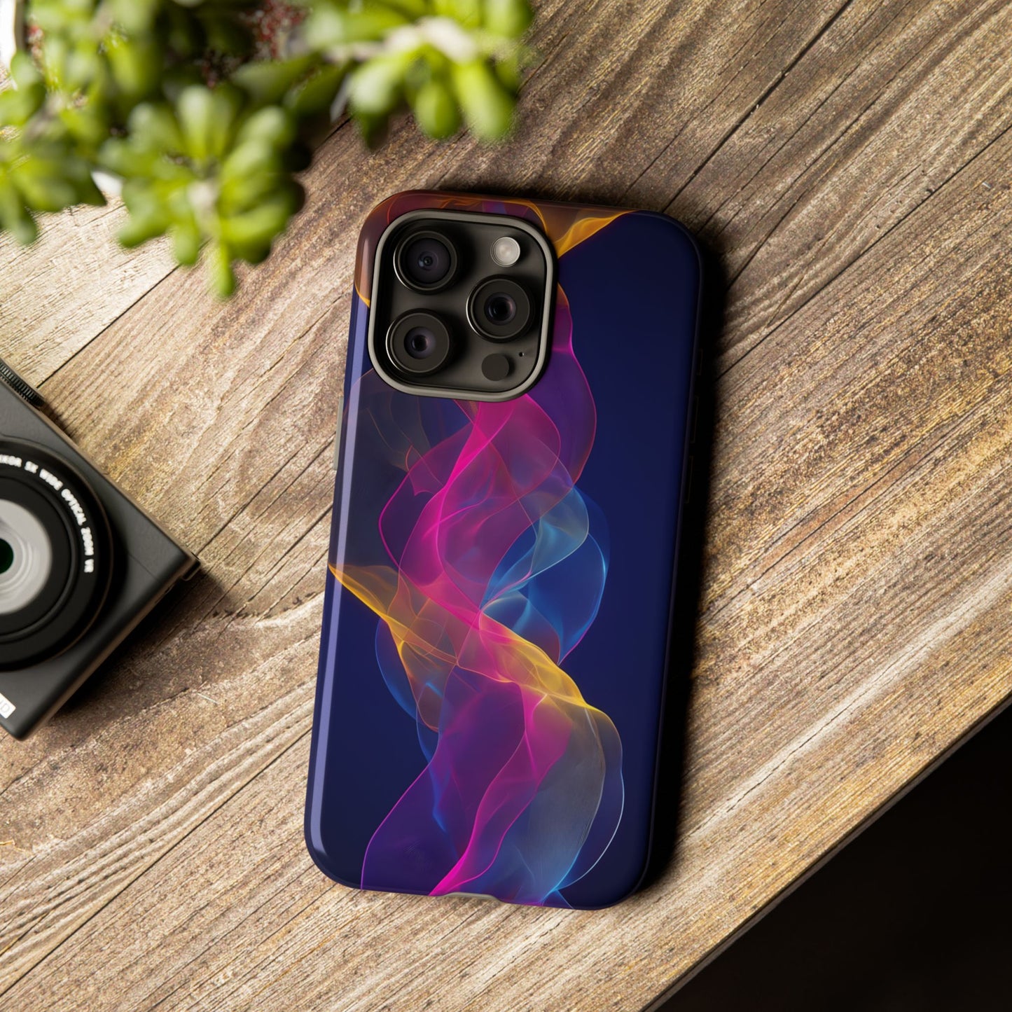 Colorful Smoke Phone Case – Tough Cases, Custom Phone Cover