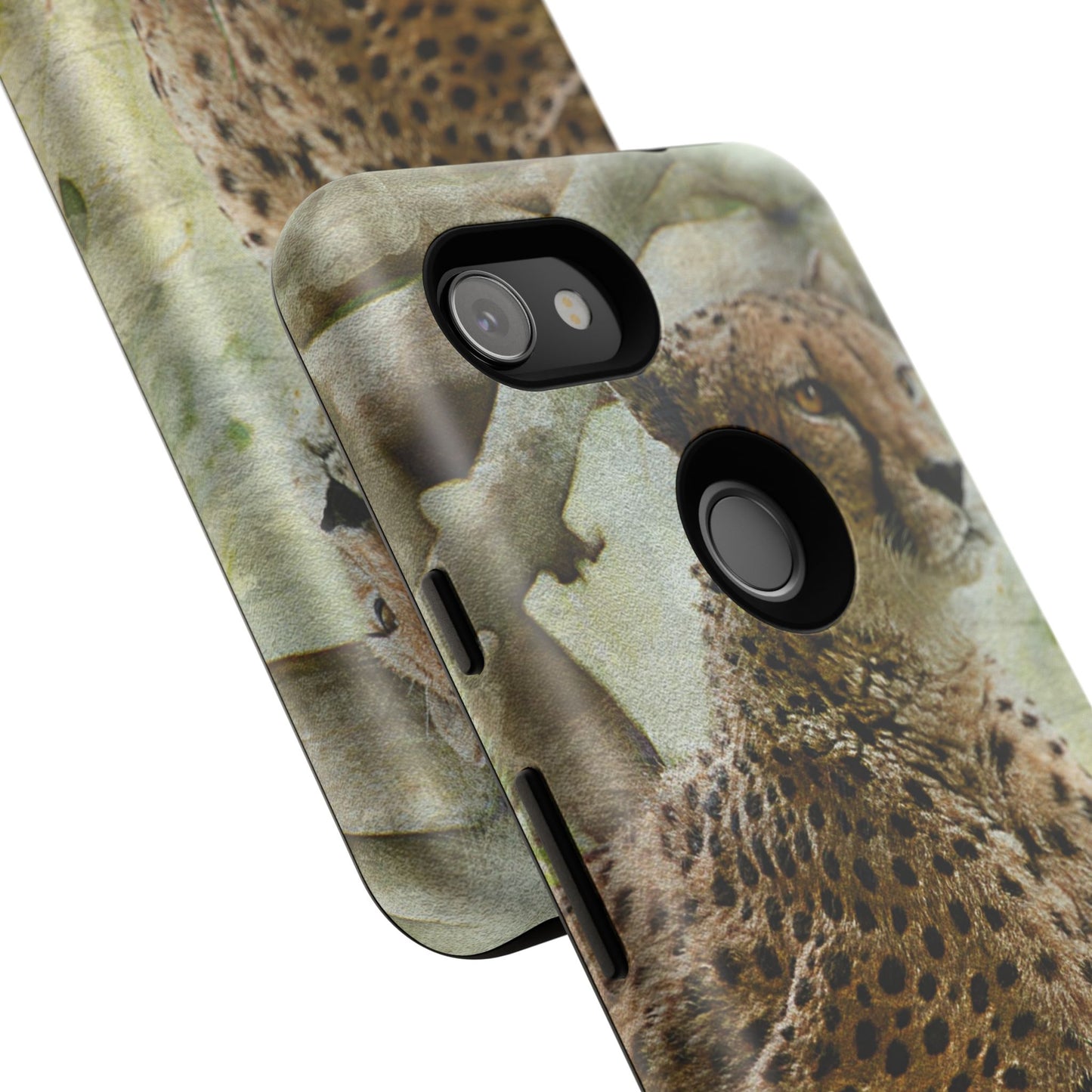 Cheetah Phone Case, Tough Cases, Animal Lover Gift, Wildlife Protection, Eco-Friendly Mobile Cover, Unique Phone Accessory