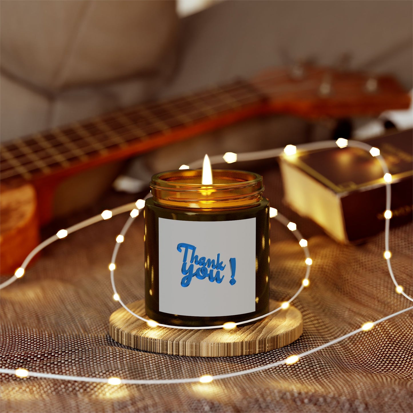 Thank You Scented Candles, Gift for Herals