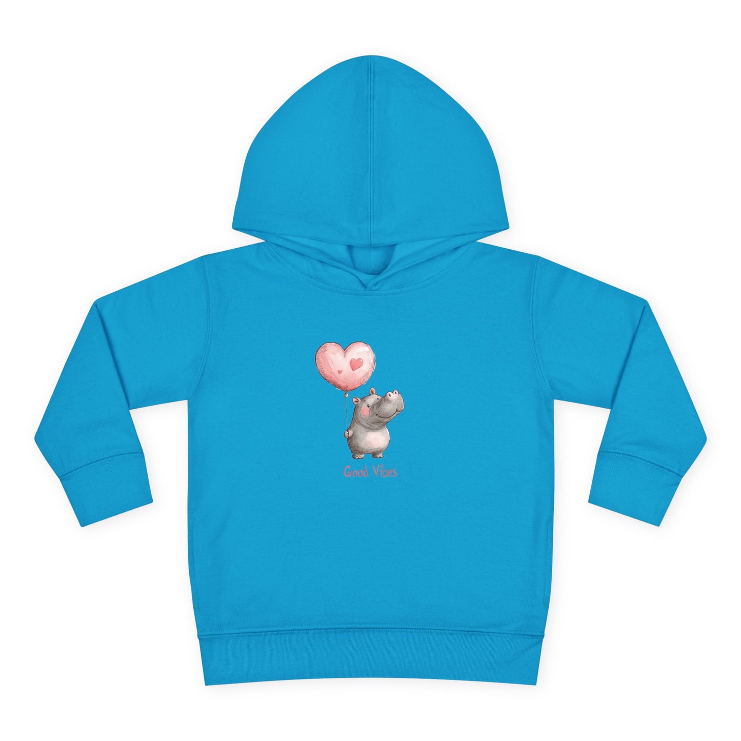 Good Vibes Toddler Hoodie, Cute Kids Pullover, Fleece Jacket, Fun Gifts for Toddlers, Baby Shower Present, Birthday Outfit