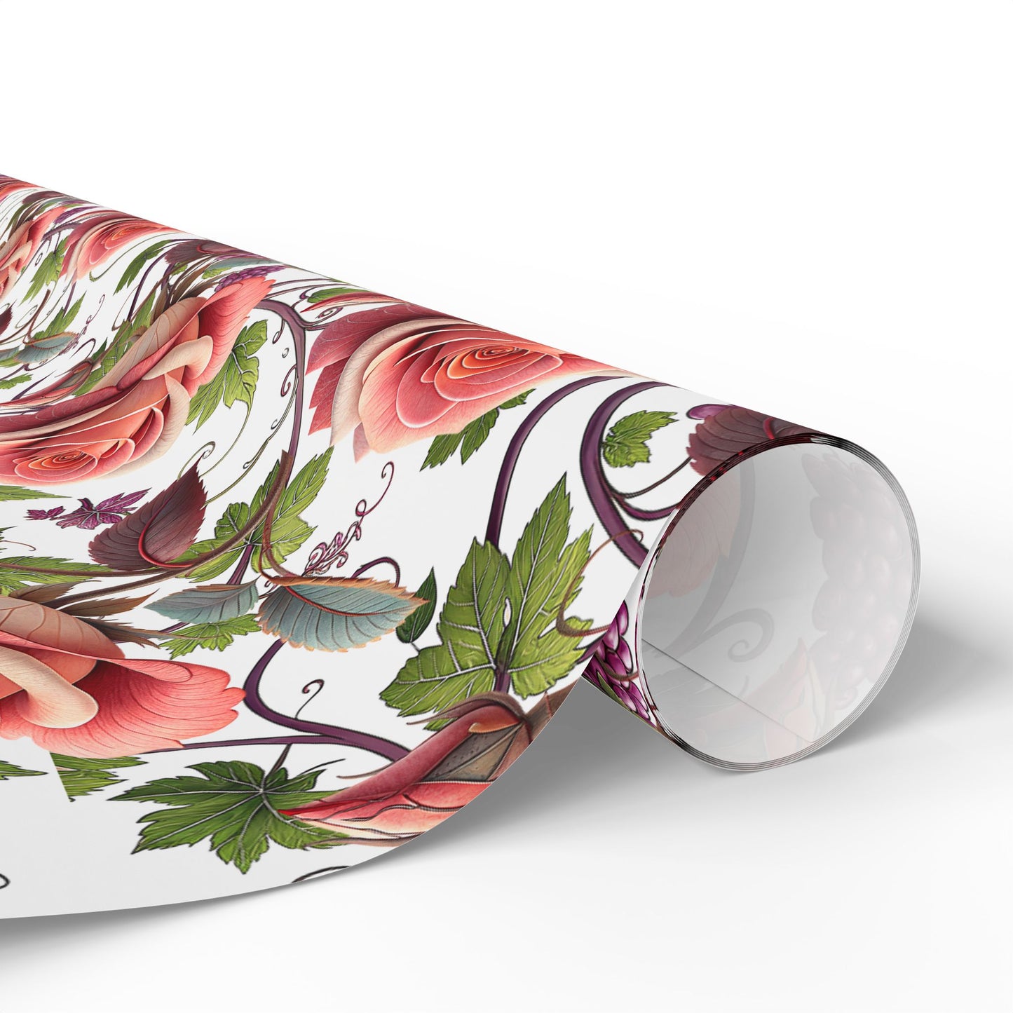Floral Gift Wraps - Elegant Flower Wrapping Paper for Birthdays, Holidays, Weddings, Celebrations, Eco-friendly Gift Wraps