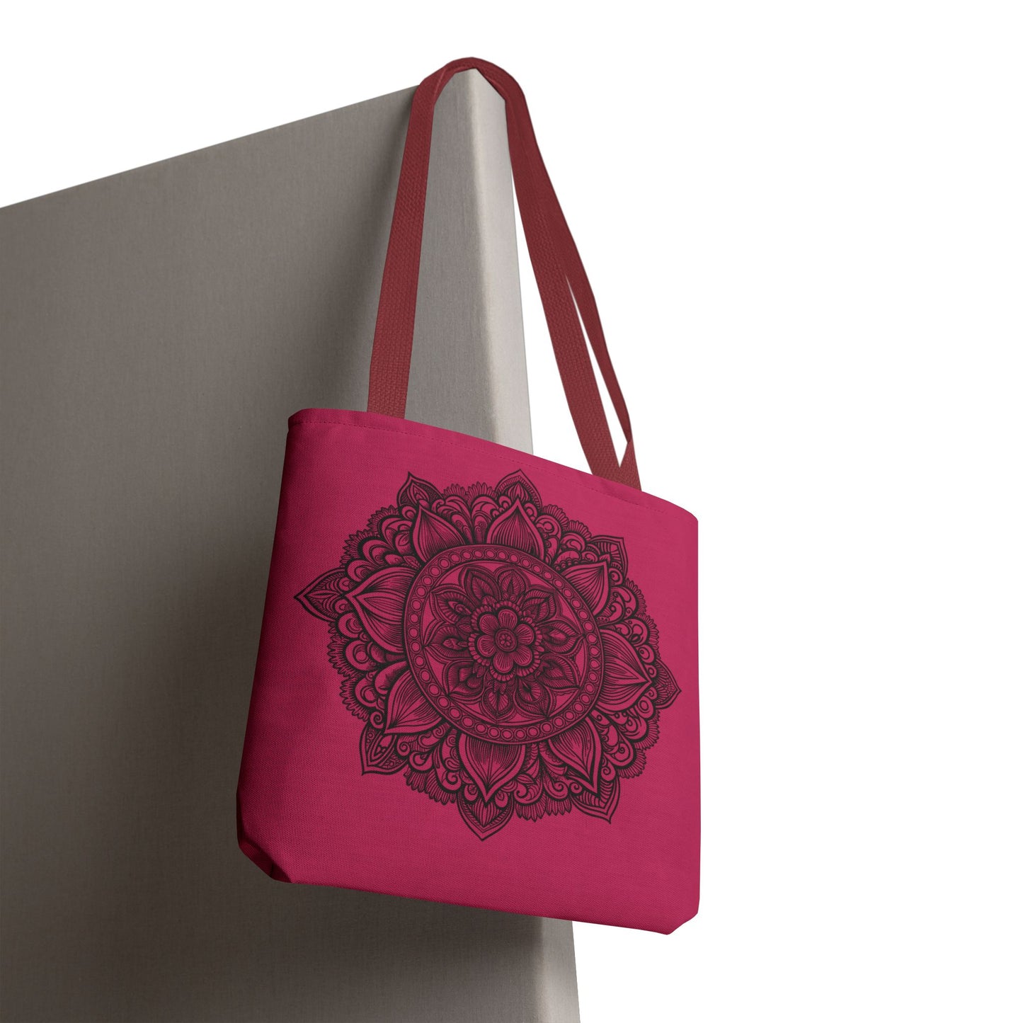 Mandala Tote Bag, Bohemian Style Bag, Eco-Friendly Shopping Bag, Gift for Her, Yoga Lover Tote