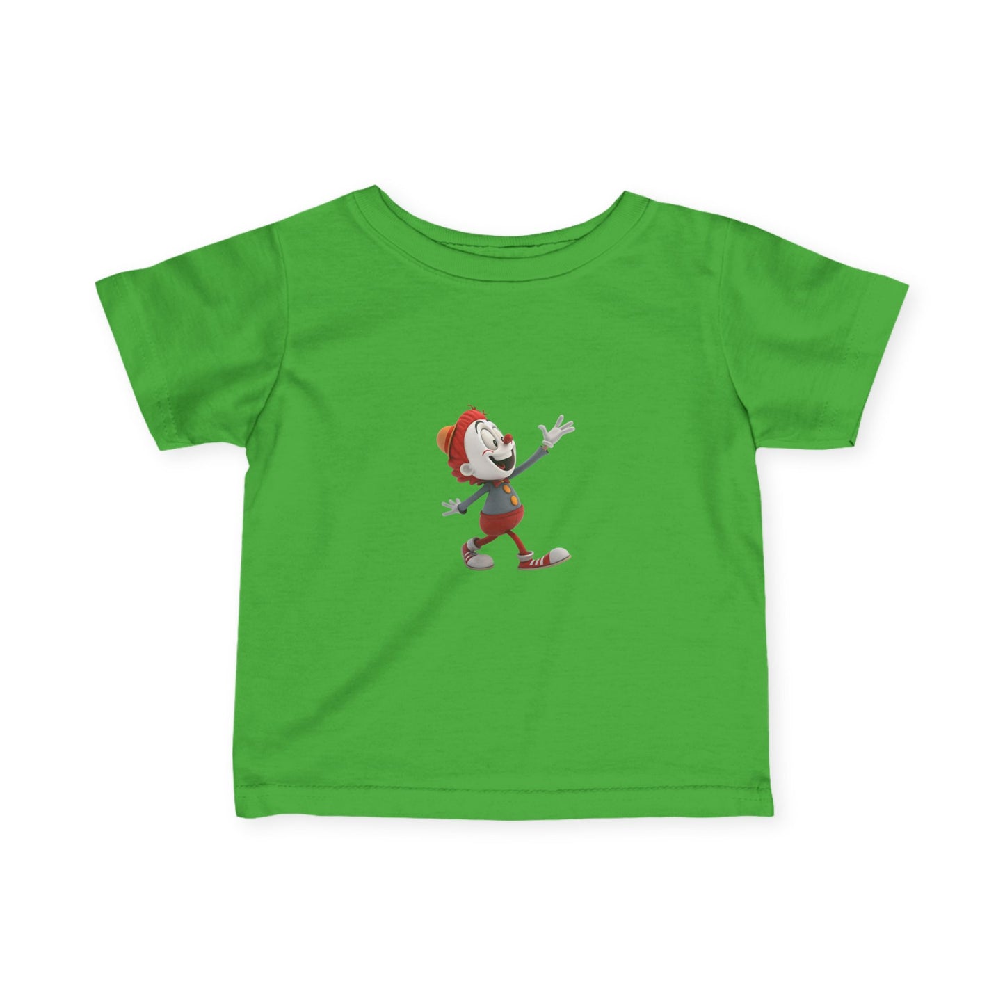 Infant Cartoon Character Tee, Cute Baby T-shirt, Kids' Playwear, Birthday Gift, Toddler Apparel, Funny Baby Shirt