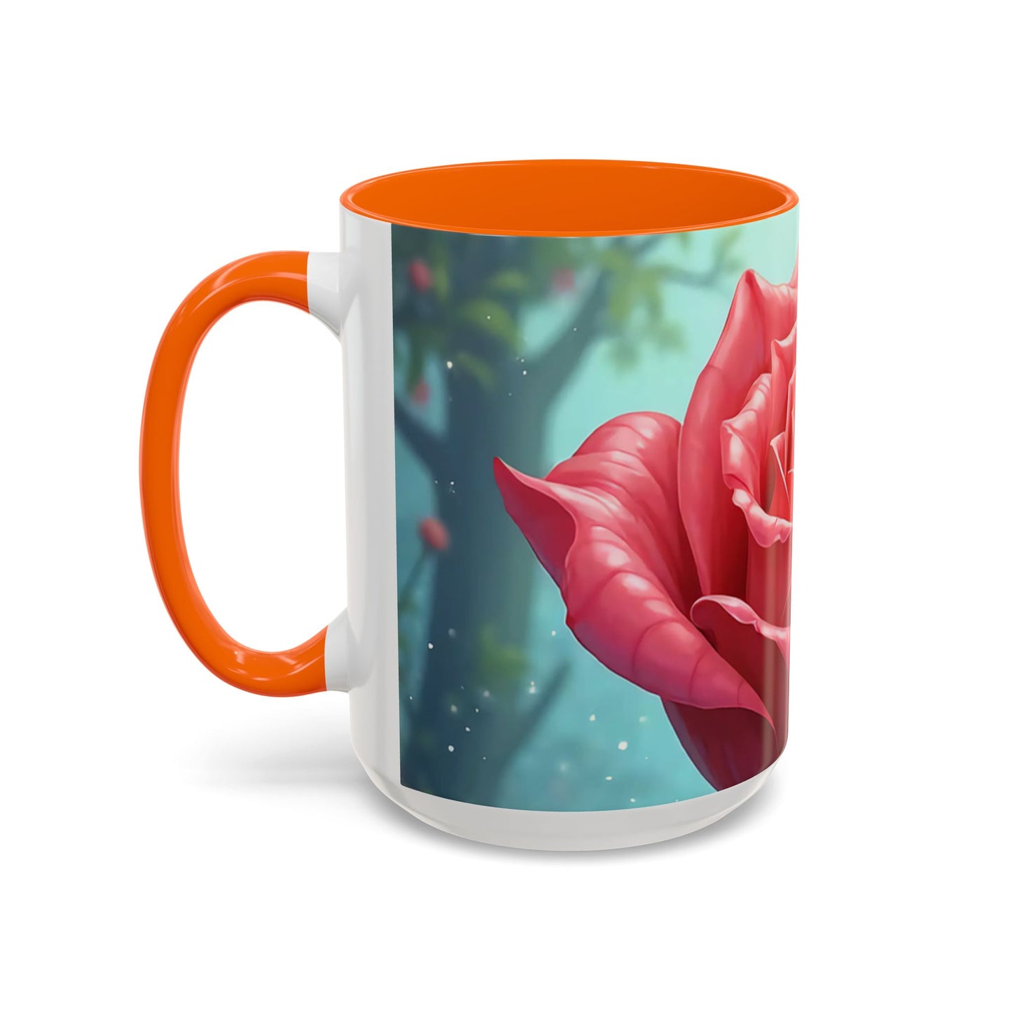 Elegant Rose Coffee Mug for Floral Lovers, Perfect Gift for Mother’s Day, Birthday, Home Decor, Garden Enthusiasts, Art Collectors