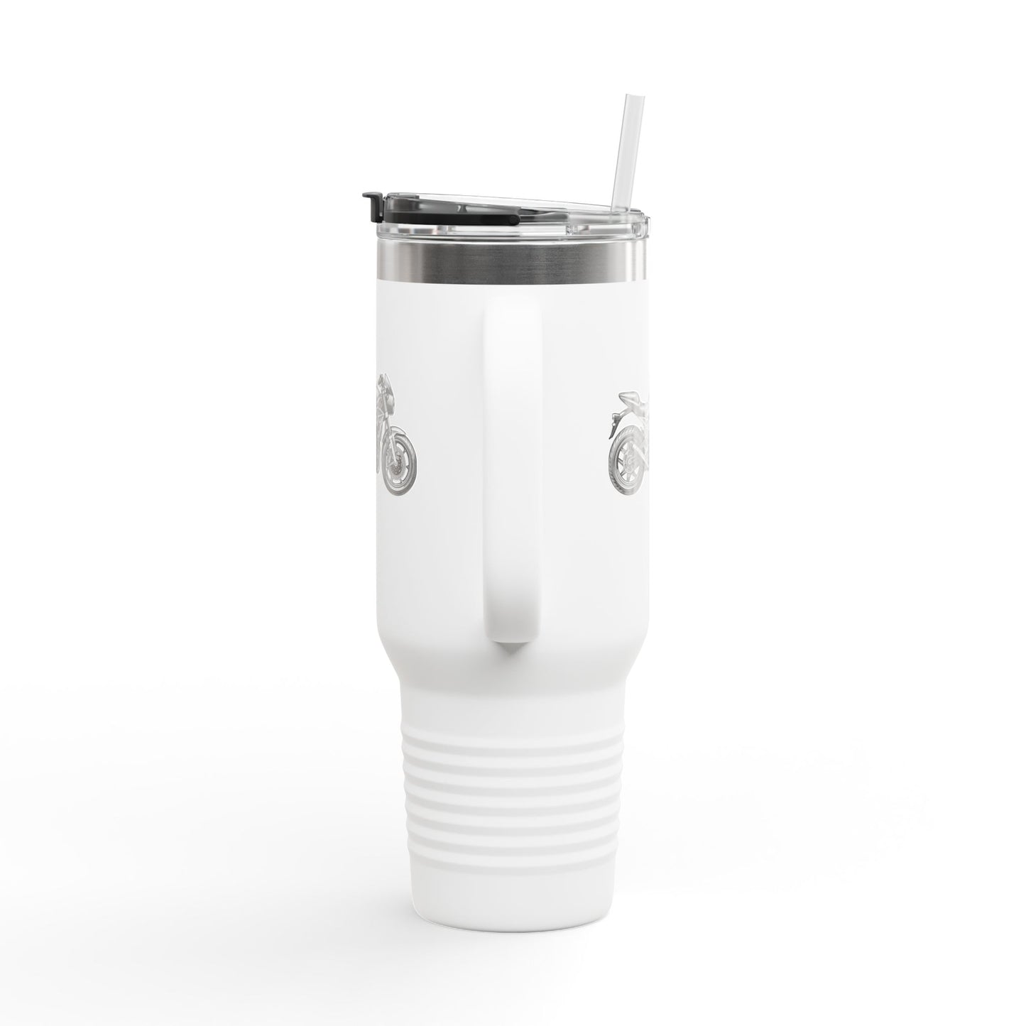 Motorcycle Insulated Travel Mug, 40oz - Perfect Gift for Bikers, Outdoor Adventures, Road Trips, and Daily Commutes