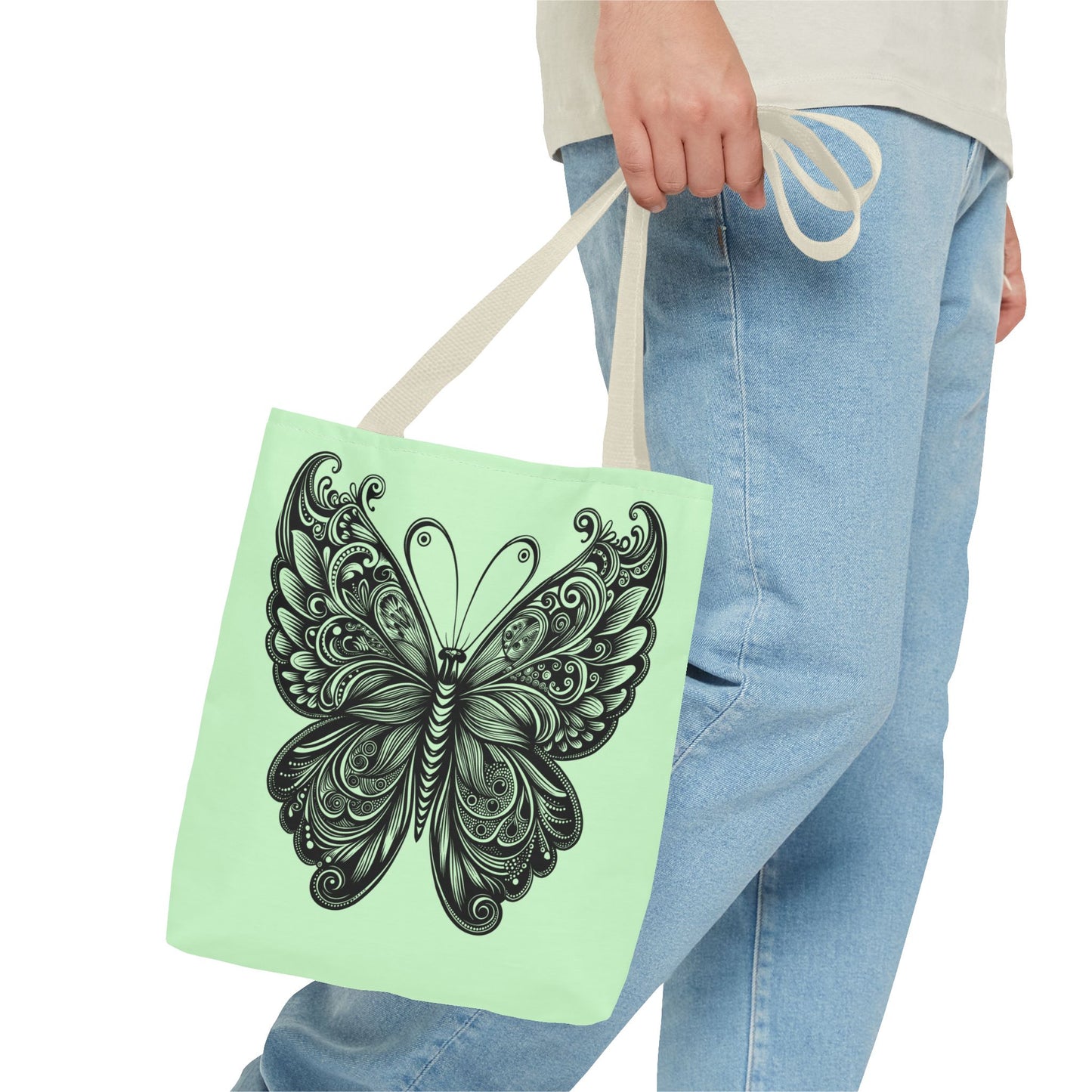 Butterfly Tote Bag | Stylish Eco-Friendly Bag, Nature Lover Gift, Shopping, Beach, Travel, Reusable, Spring Decor