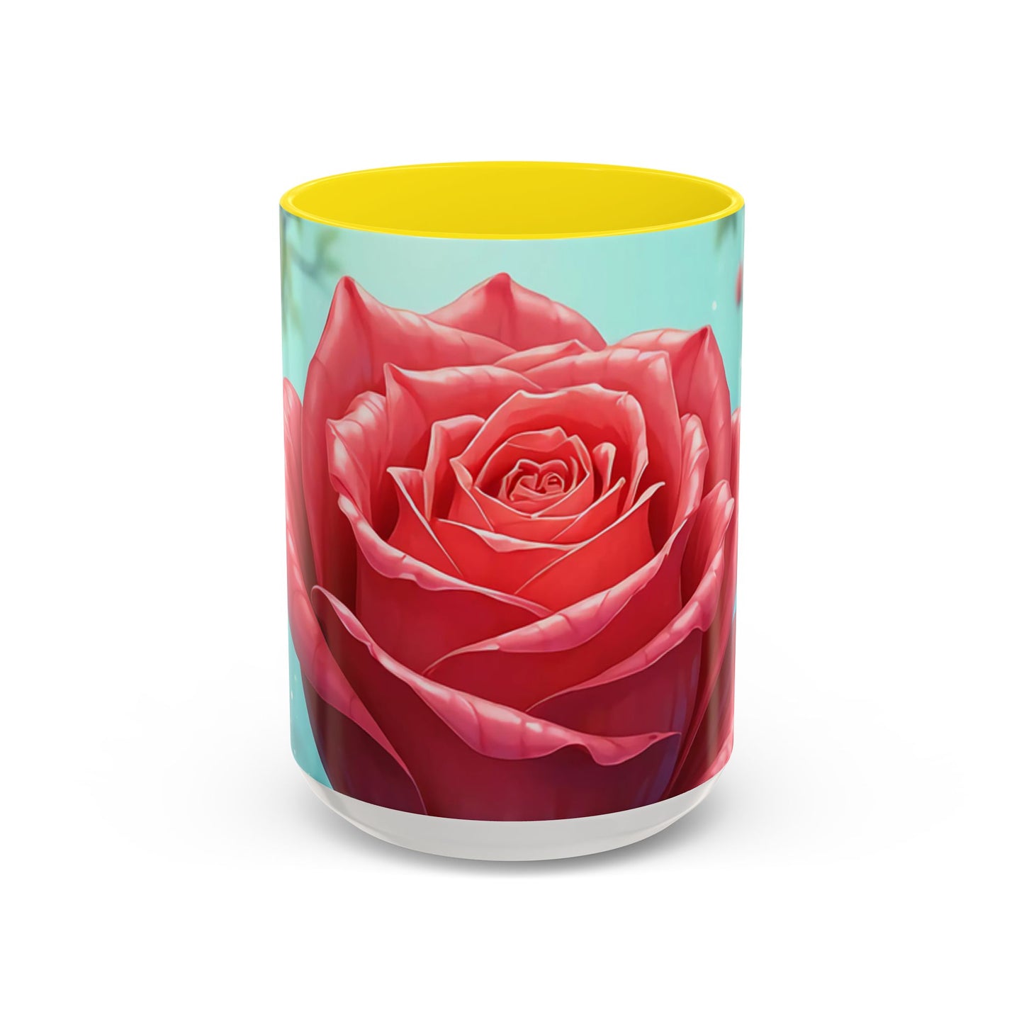 Elegant Rose Coffee Mug for Floral Lovers, Perfect Gift for Mother’s Day, Birthday, Home Decor, Garden Enthusiasts, Art Collectors