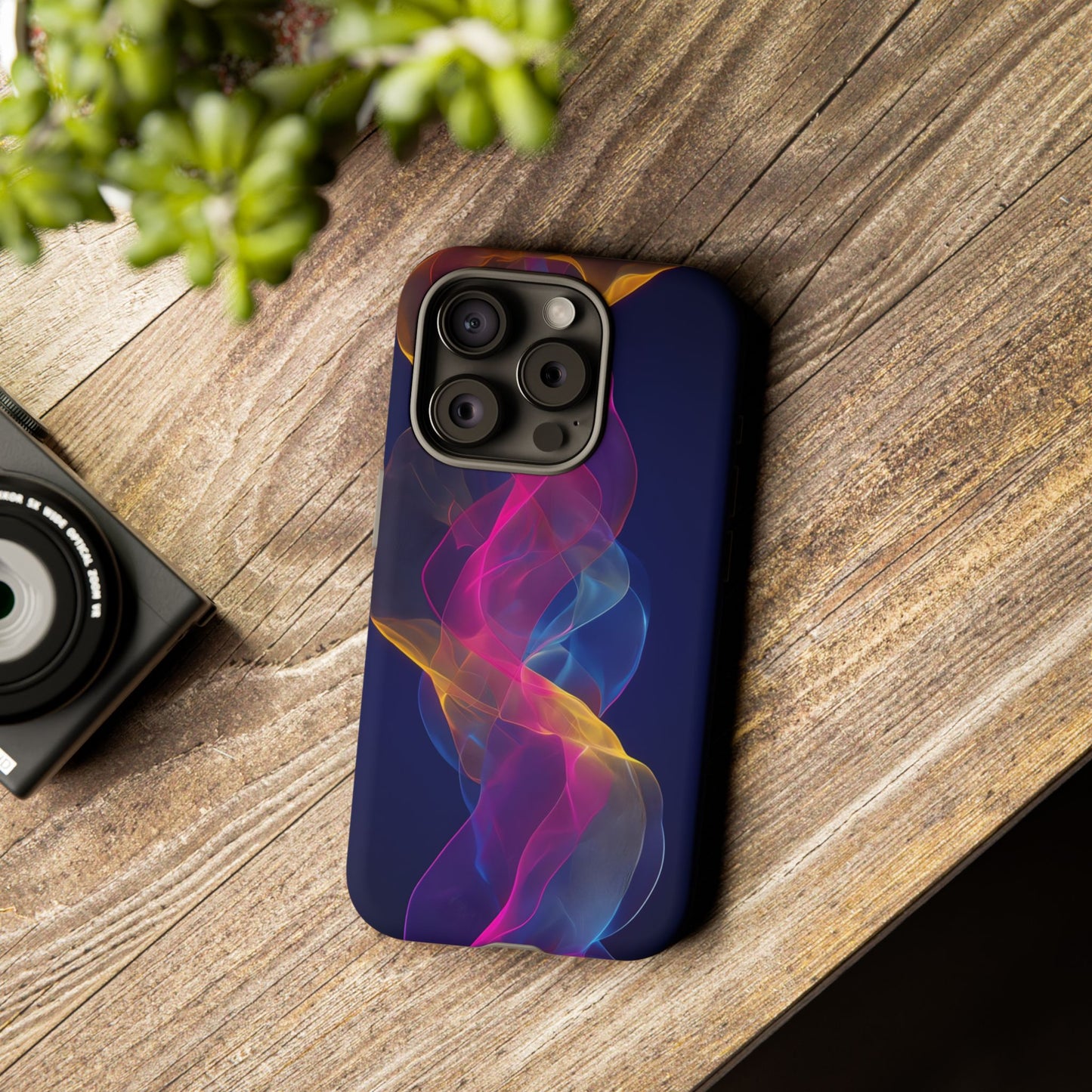 Colorful Smoke Phone Case – Tough Cases, Custom Phone Cover